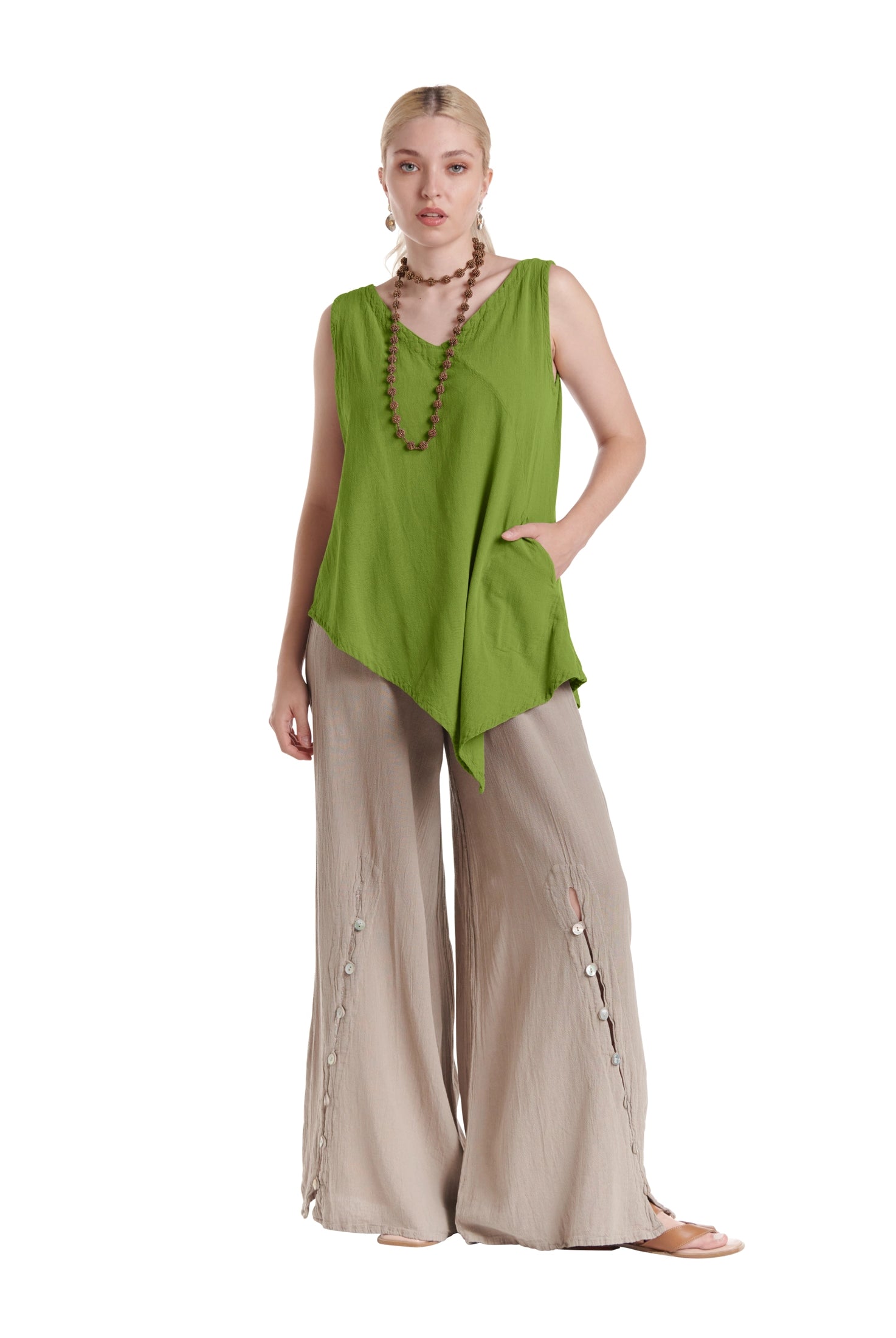 Allie Cotton Gauze Blouse-Oh My Gauze