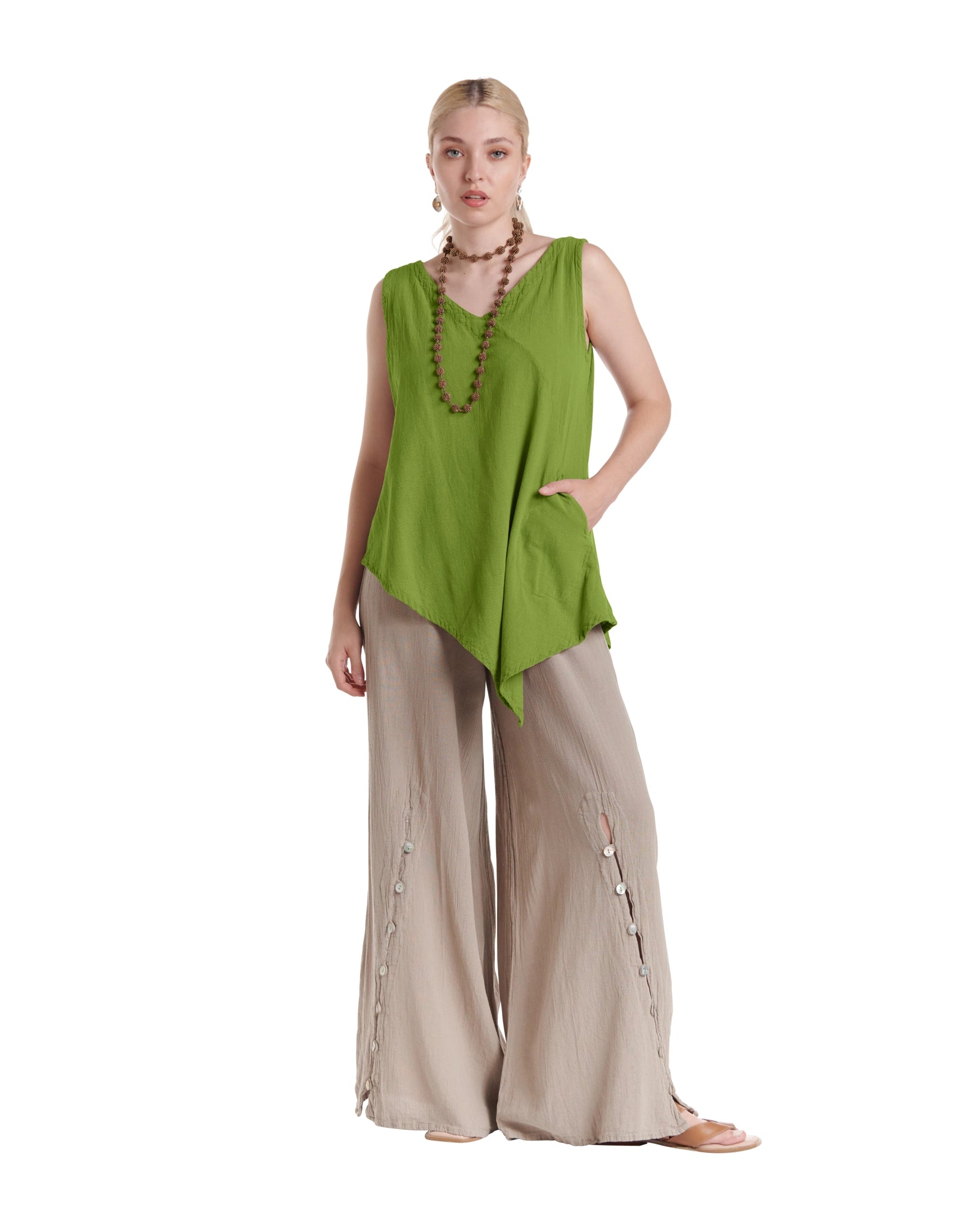 Allie Cotton Gauze Blouse-Oh My Gauze