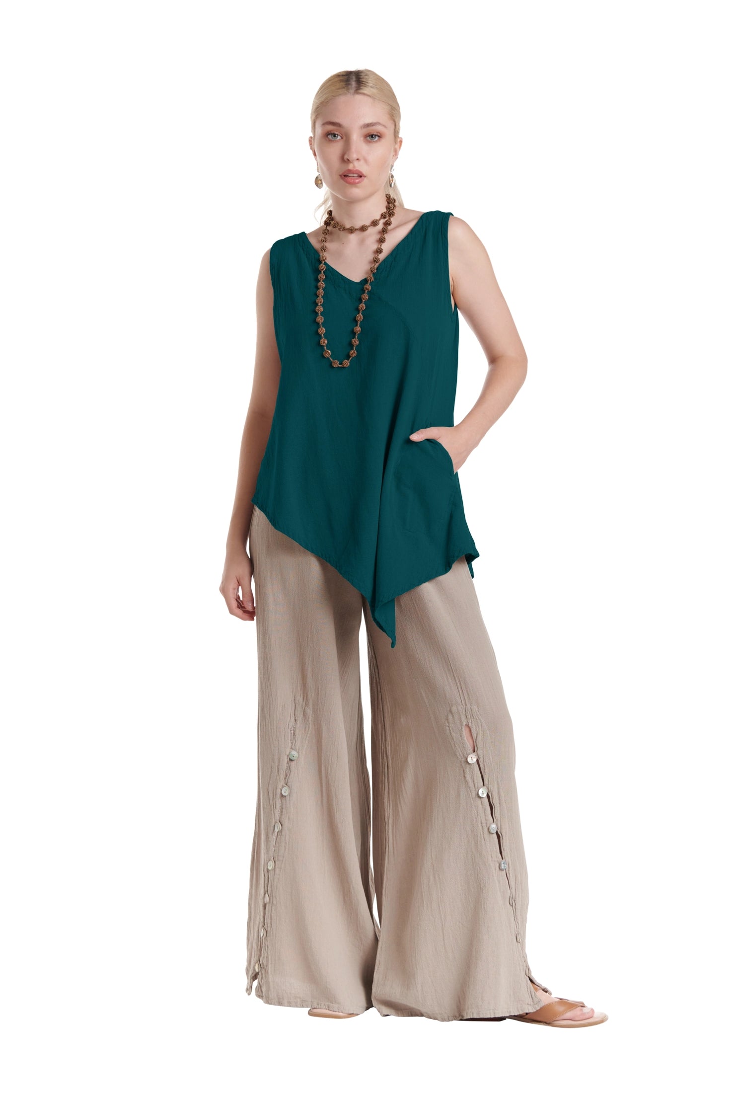 Allie Cotton Gauze Blouse-Oh My Gauze