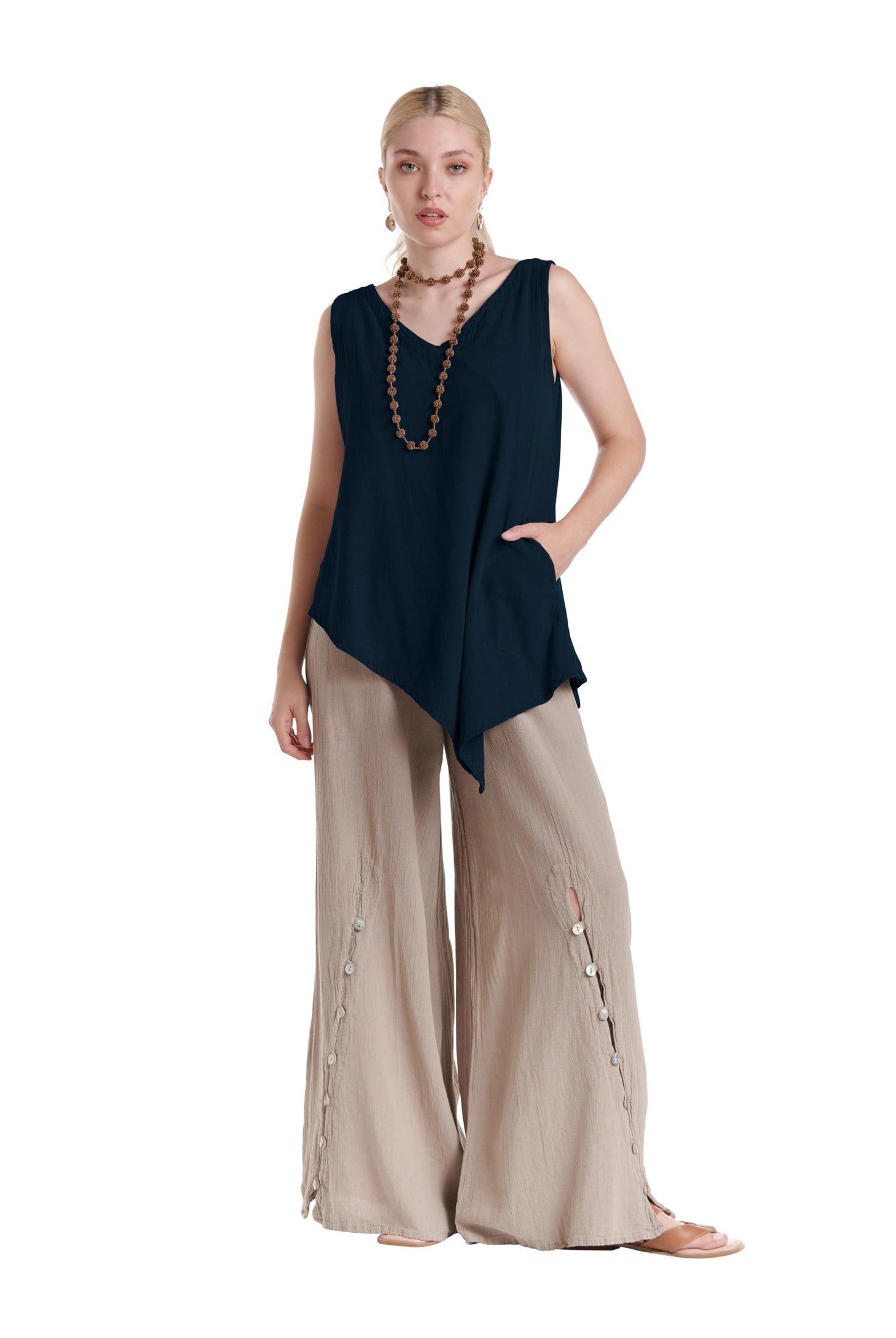 Allie Cotton Gauze Blouse-Oh My Gauze