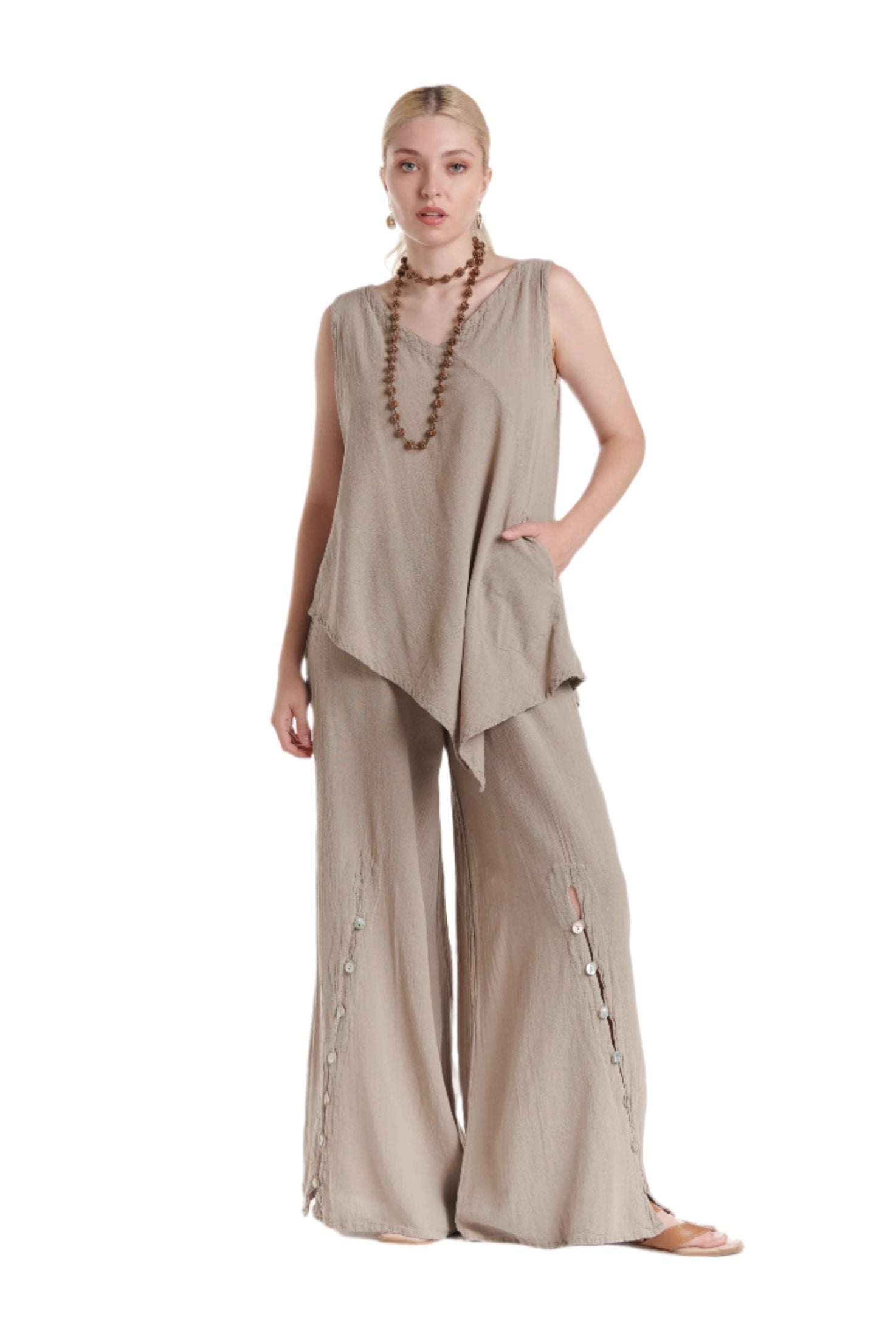 Allie Cotton Gauze Blouse-Oh My Gauze