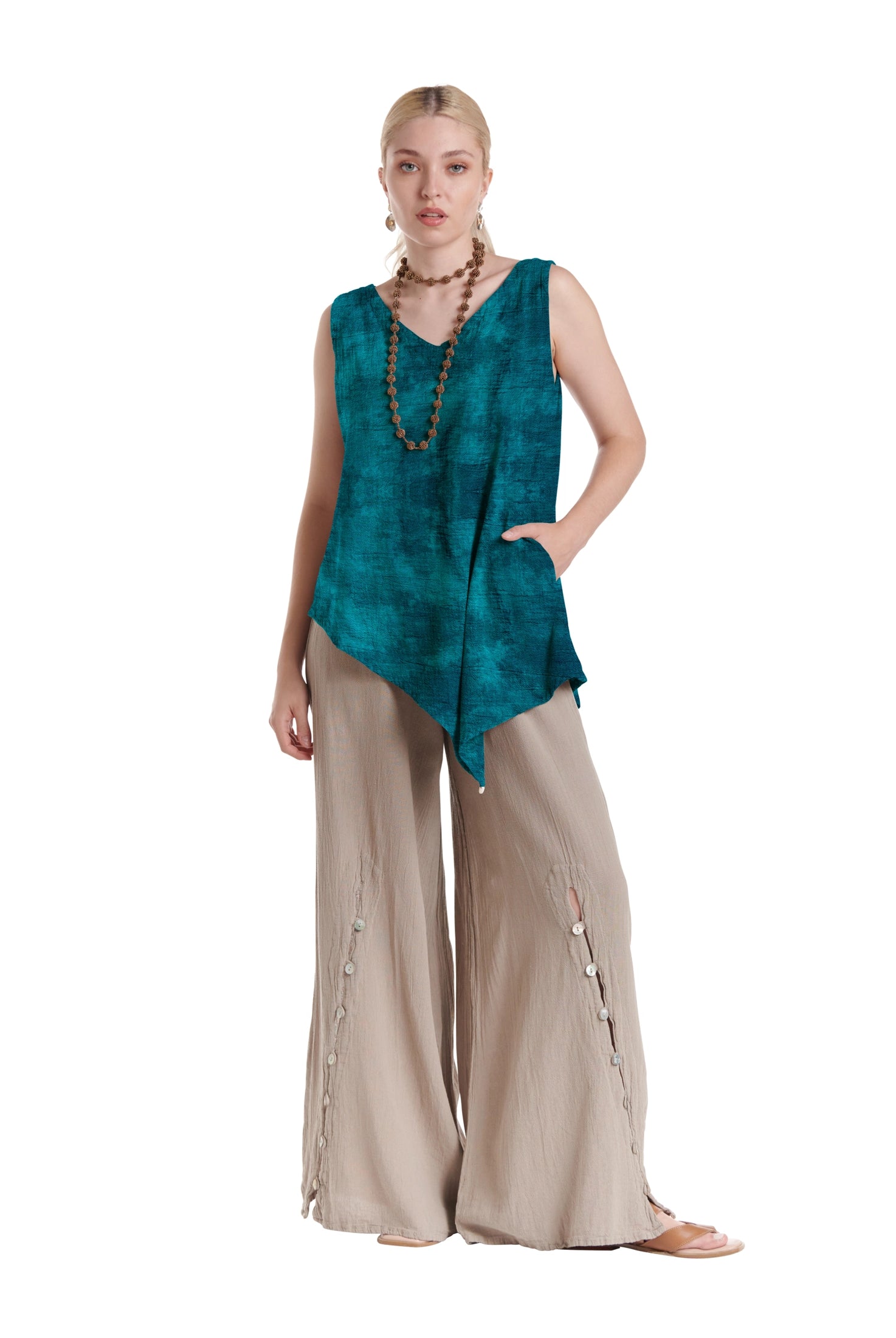 Allie Cotton Gauze Blouse-Oh My Gauze