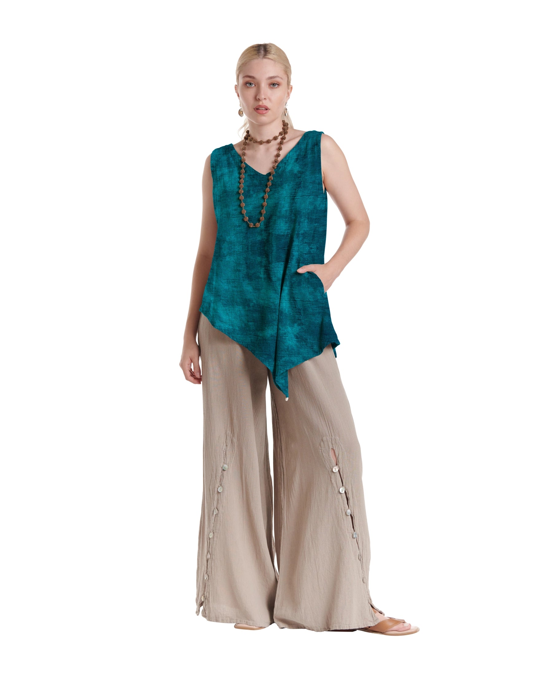 Allie Cotton Gauze Blouse-Oh My Gauze