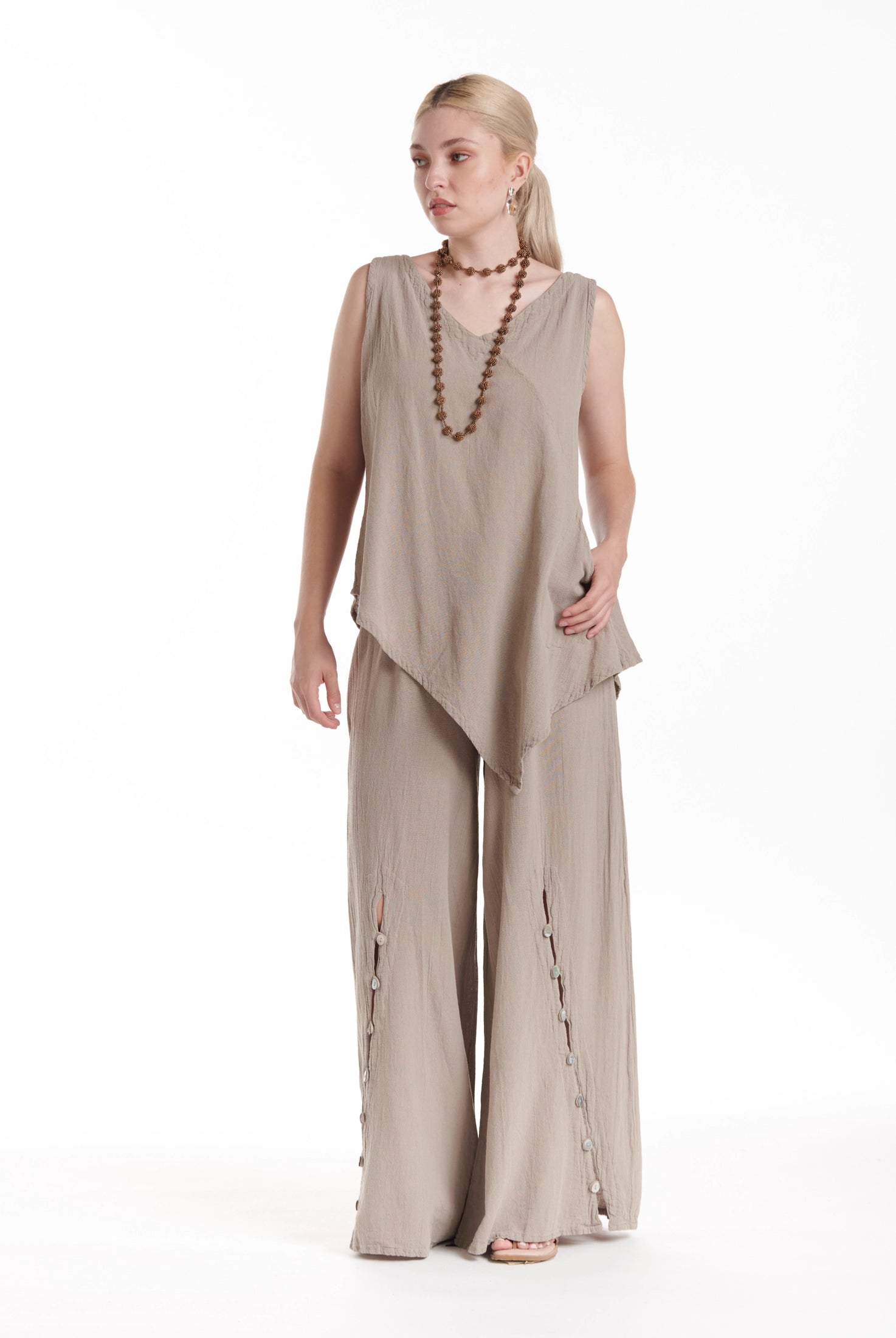 Allie Cotton Gauze Blouse-Oh My Gauze