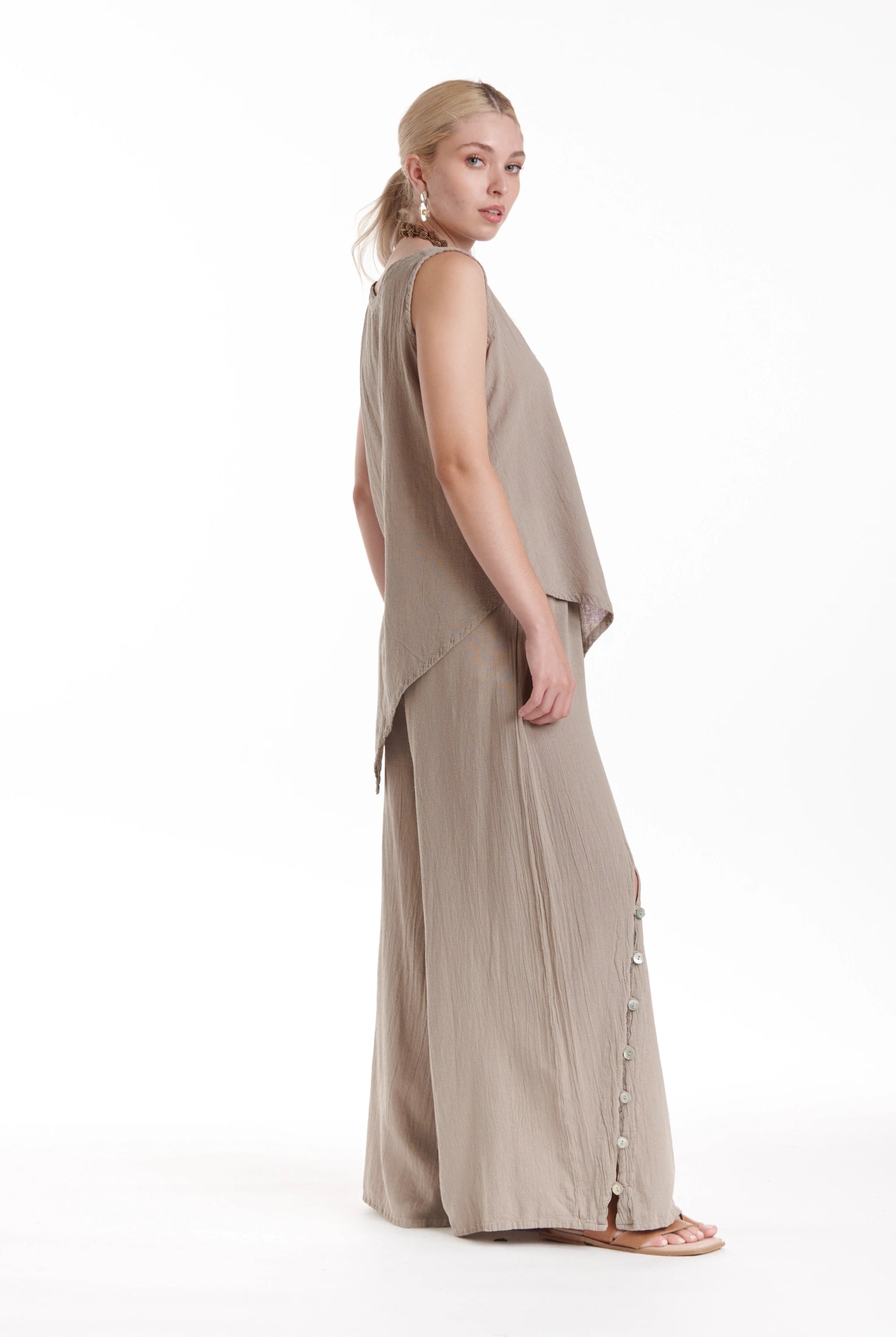 Allie Cotton Gauze Blouse-Oh My Gauze