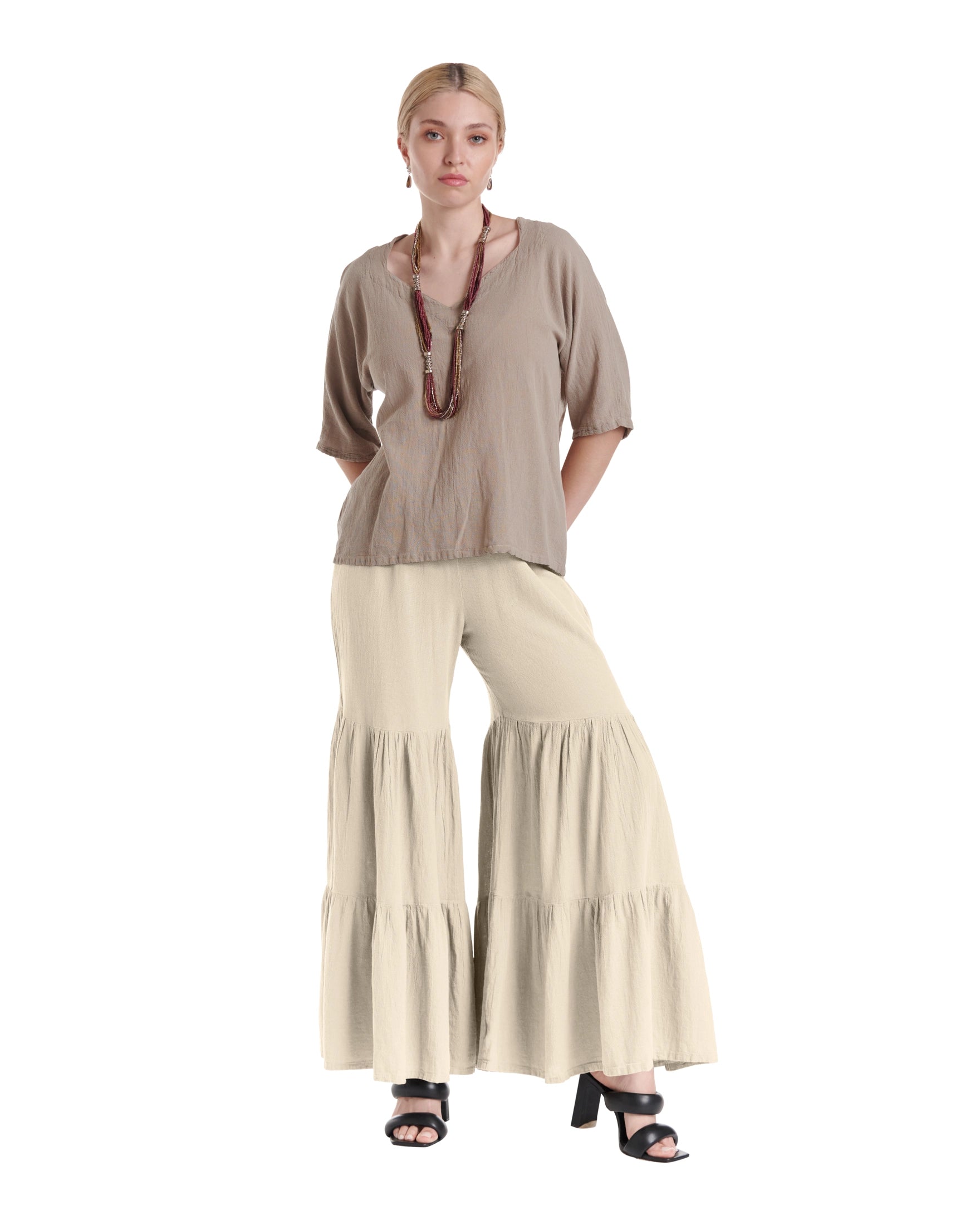 Aloha Cotton Gauze Pants-Oh My Gauze