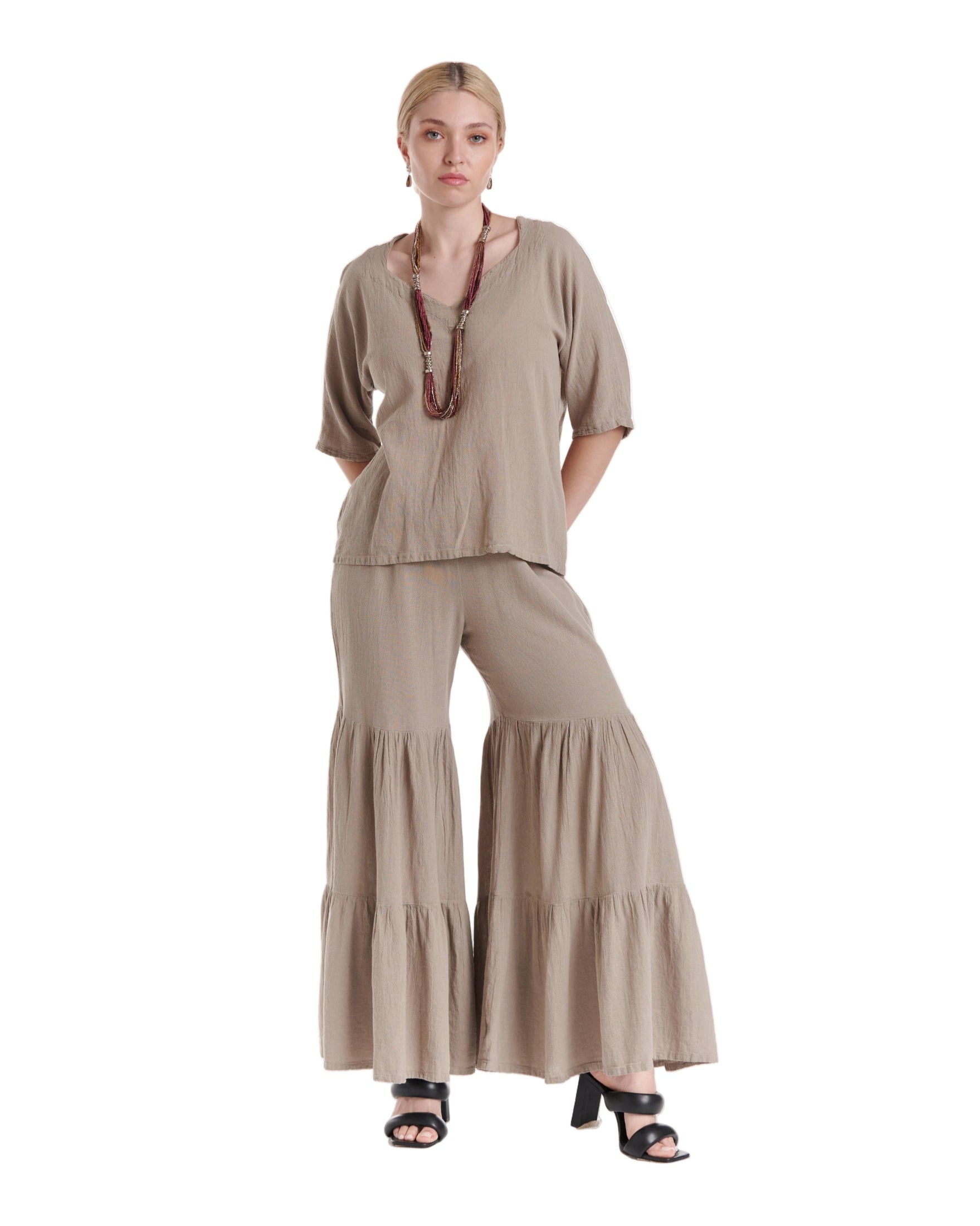 Aloha Cotton Gauze Pants-Oh My Gauze