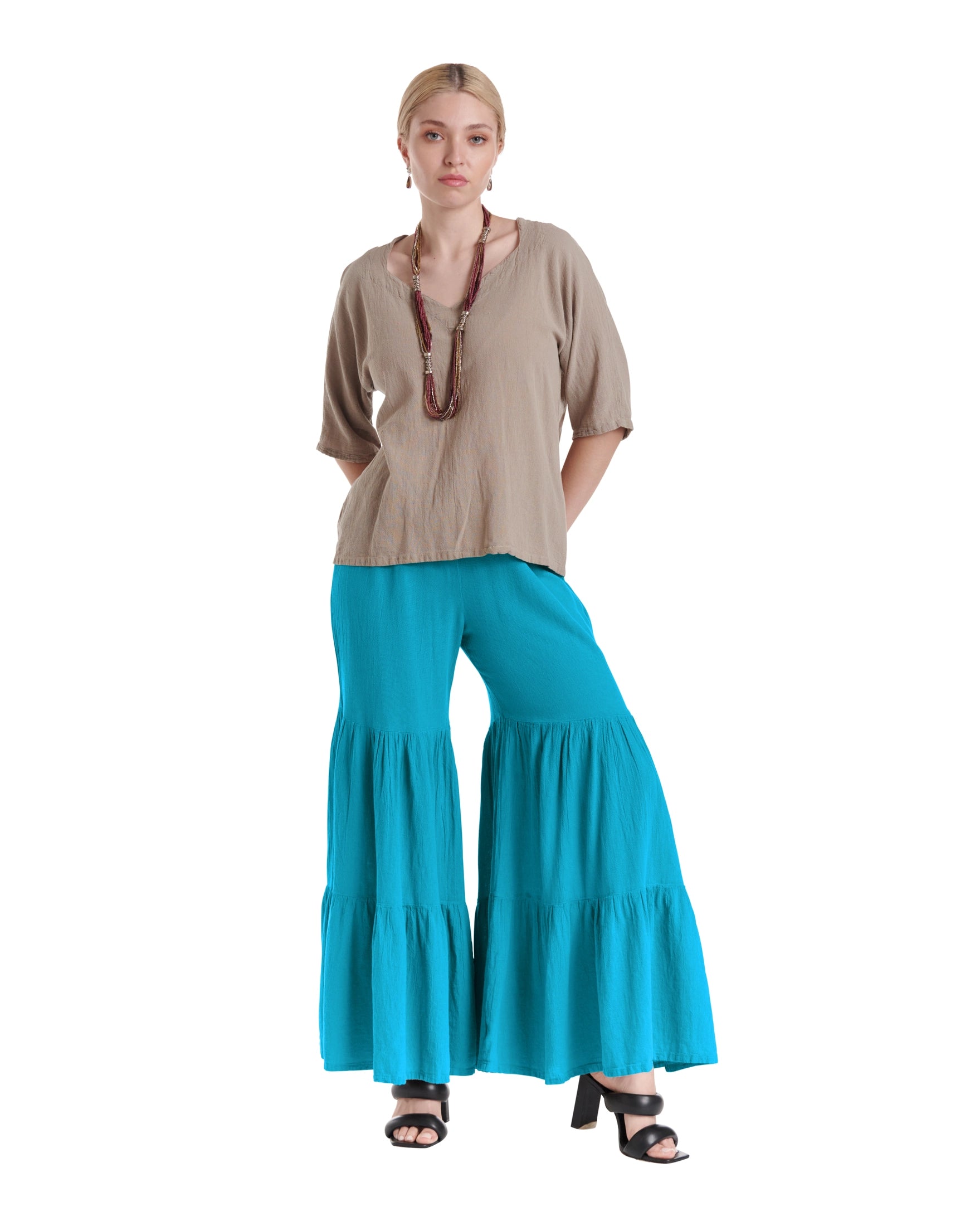 Aloha Cotton Gauze Pants-Oh My Gauze