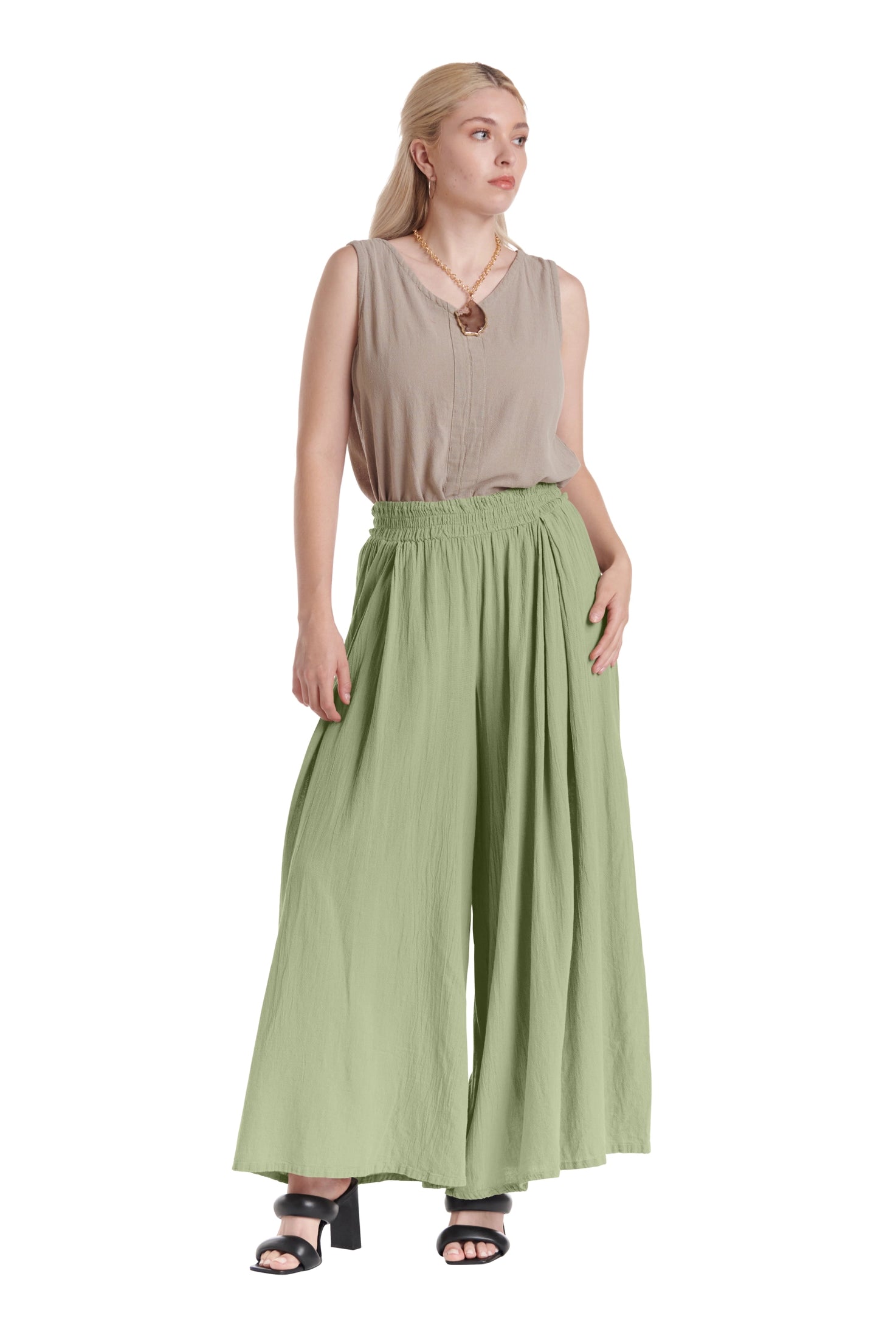 Antonia Pants - New-Oh My Gauze