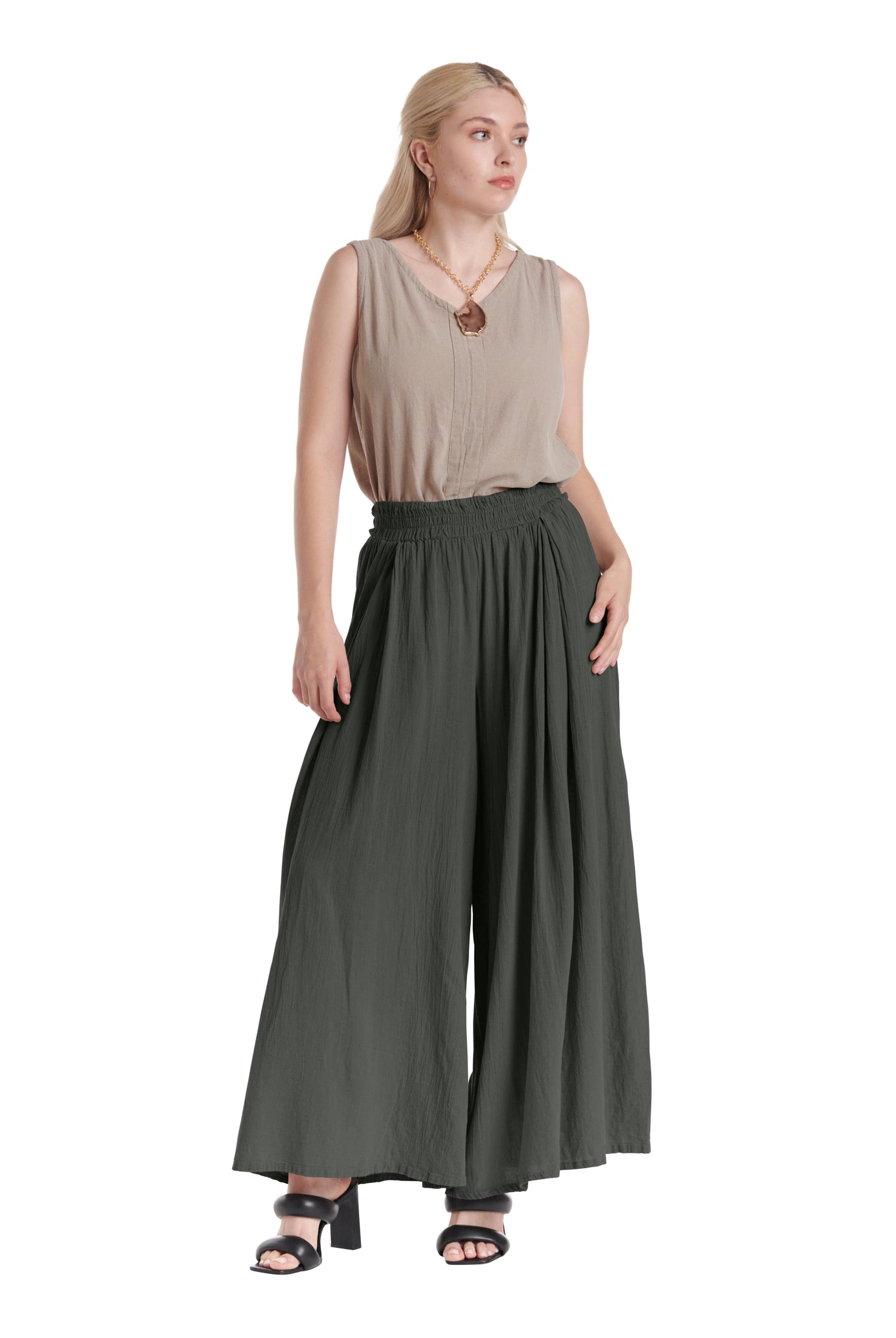 Antonia Pants - New-Oh My Gauze