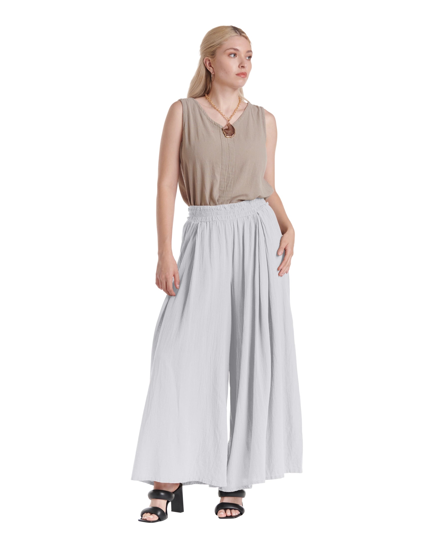 Antonia Cotton Gauze Pants - Final Sale-Oh My Gauze