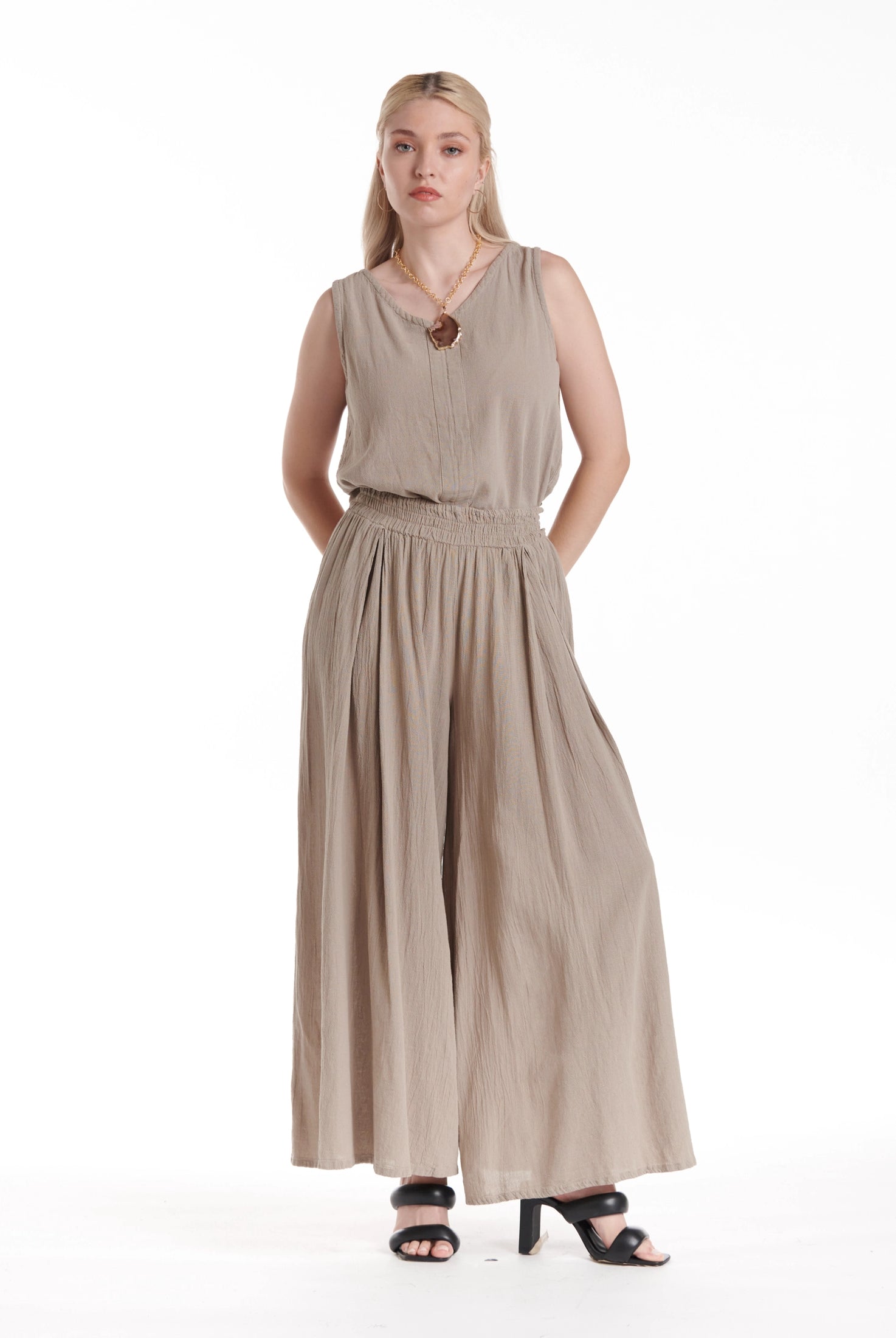 Antonia Pants - New-Oh My Gauze