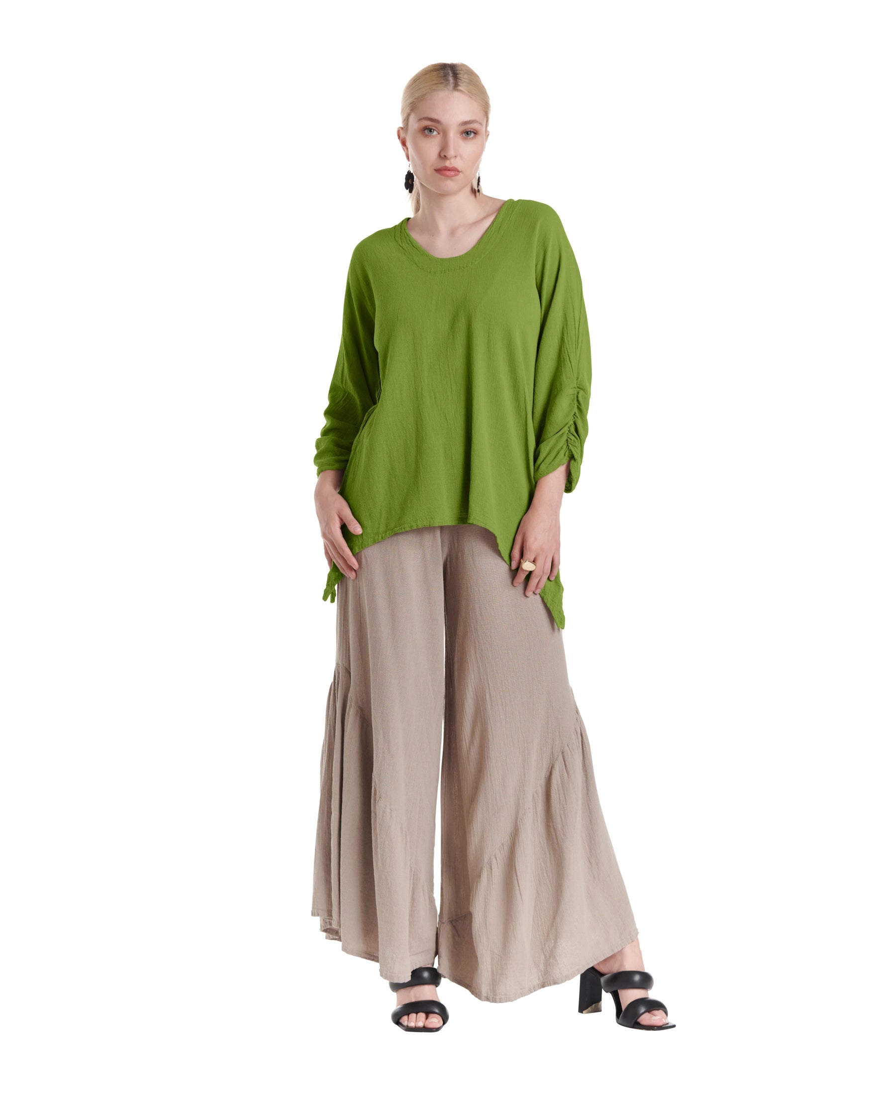 Arty Cotton Gauze Blouse-Oh My Gauze