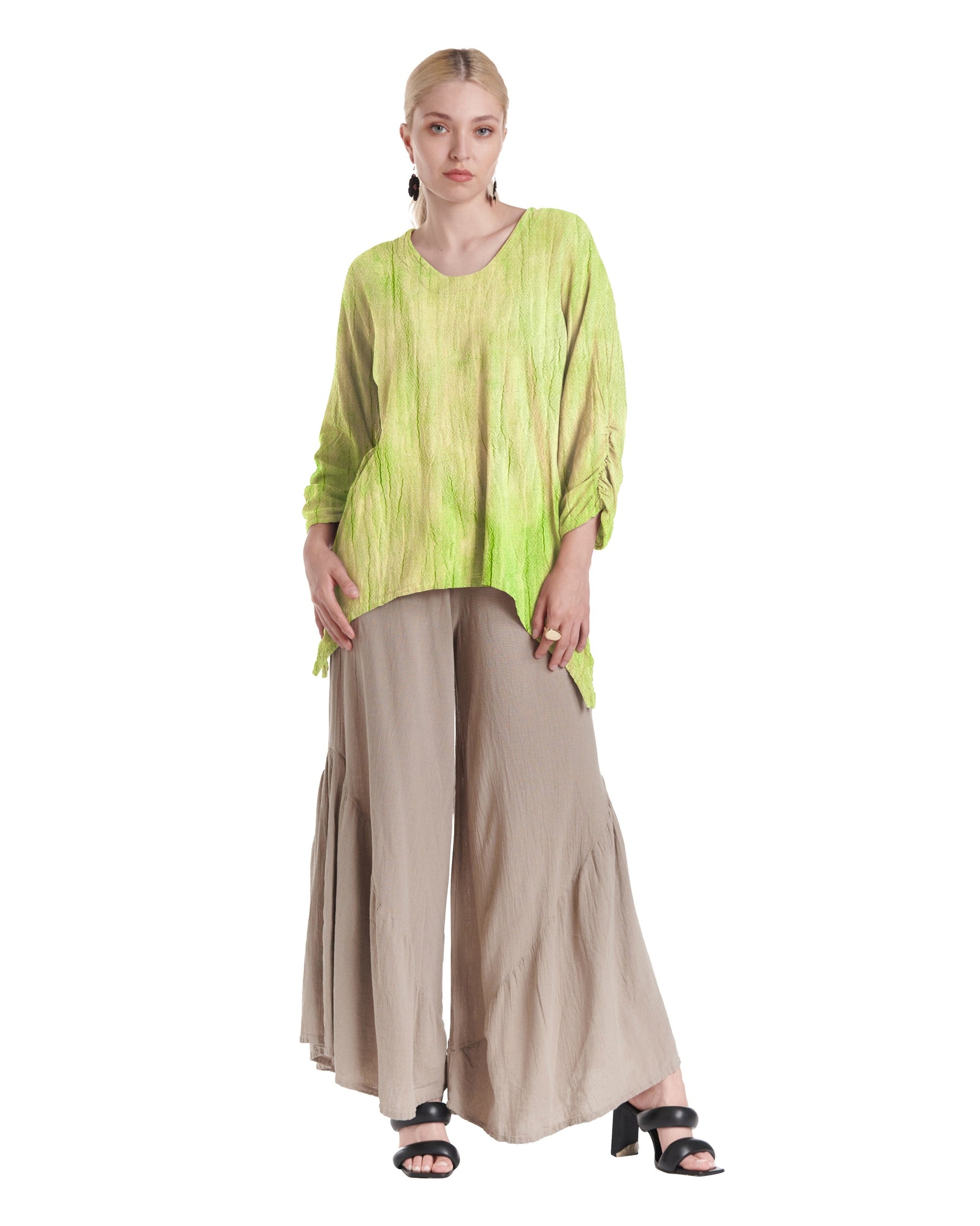 Arty Cotton Gauze Blouse-Oh My Gauze