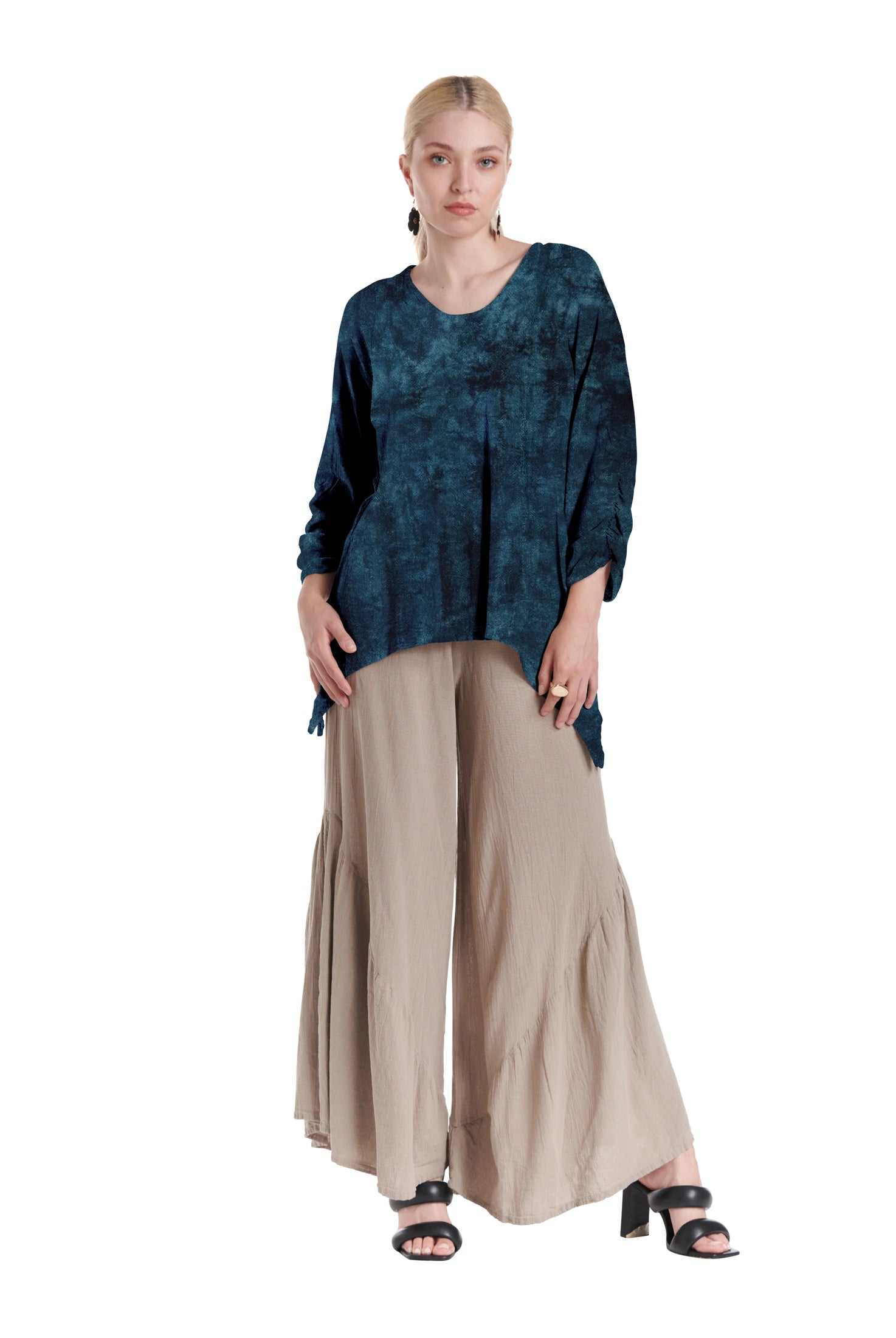 Arty Cotton Gauze Blouse-Oh My Gauze