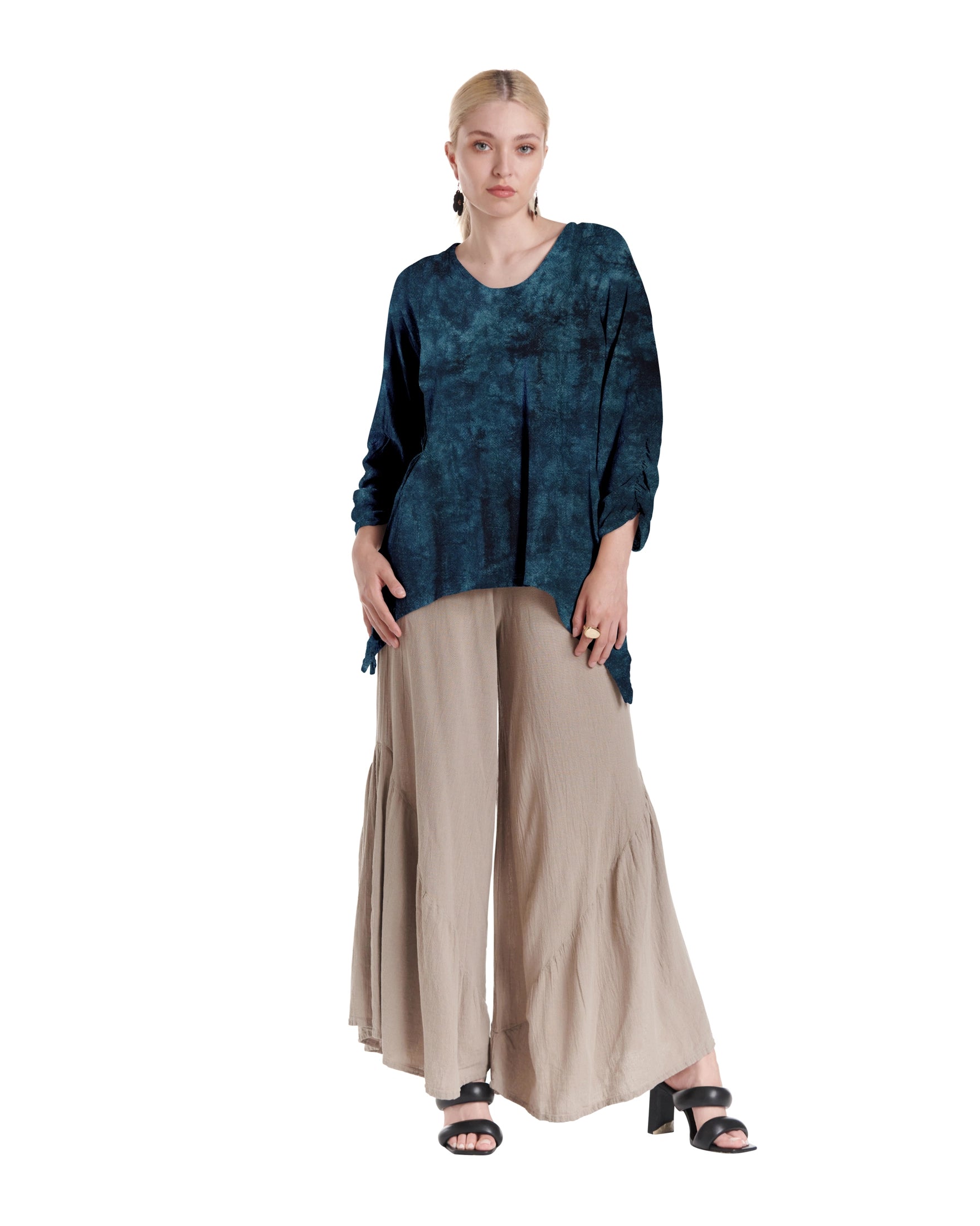 Arty Cotton Gauze Blouse-Oh My Gauze