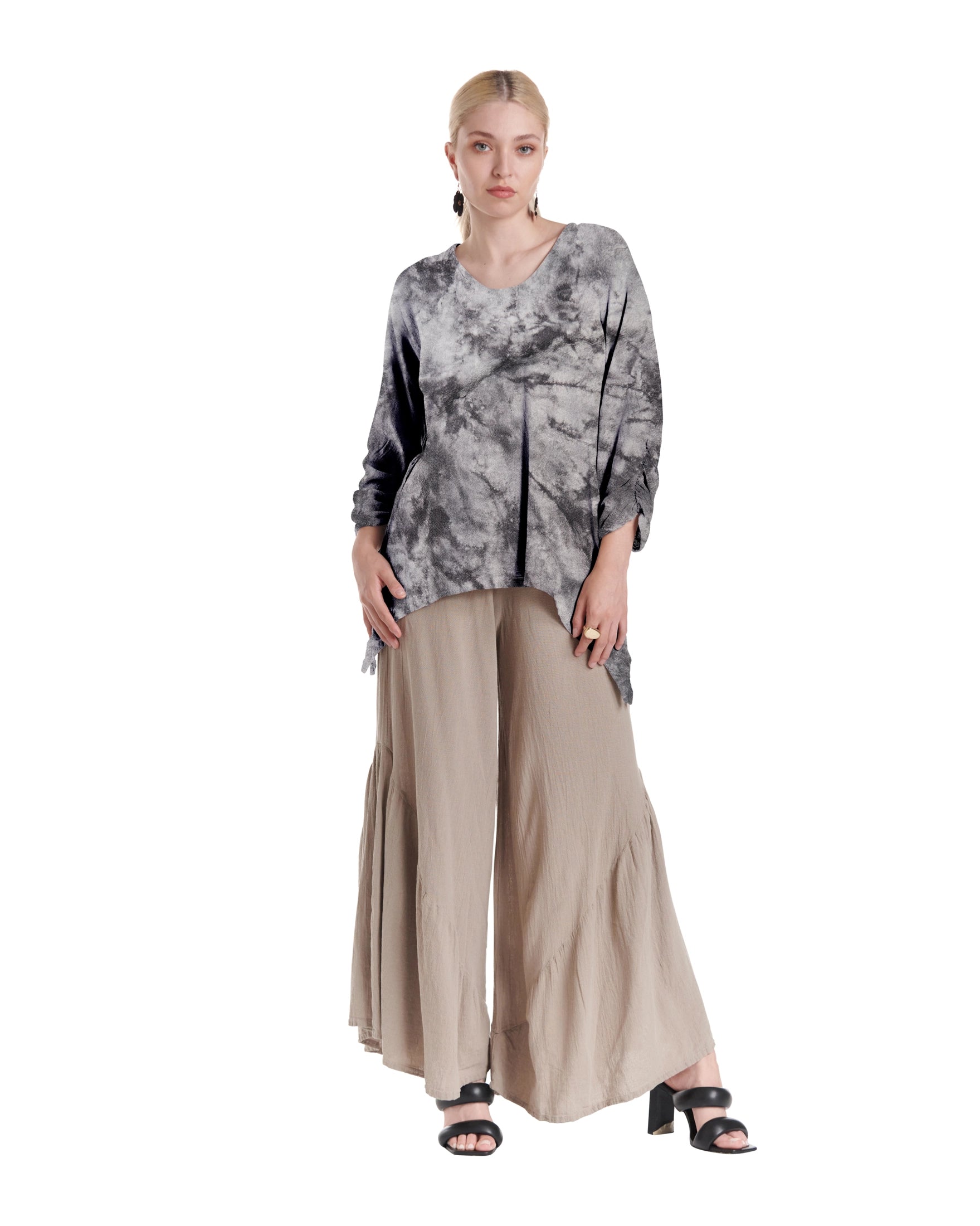 Arty Cotton Gauze Blouse-Oh My Gauze