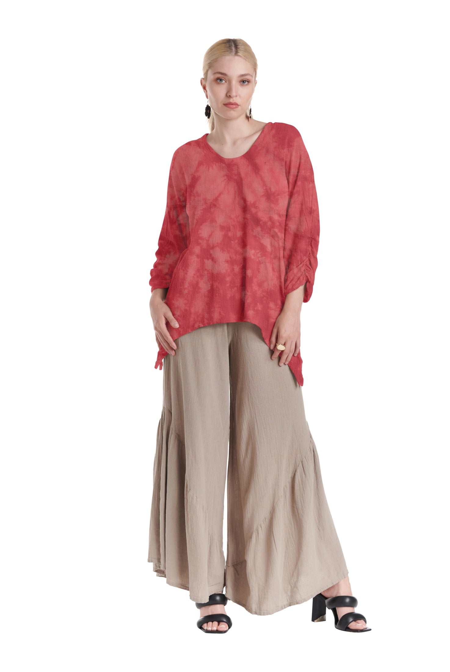 Arty Cotton Gauze Blouse-Oh My Gauze