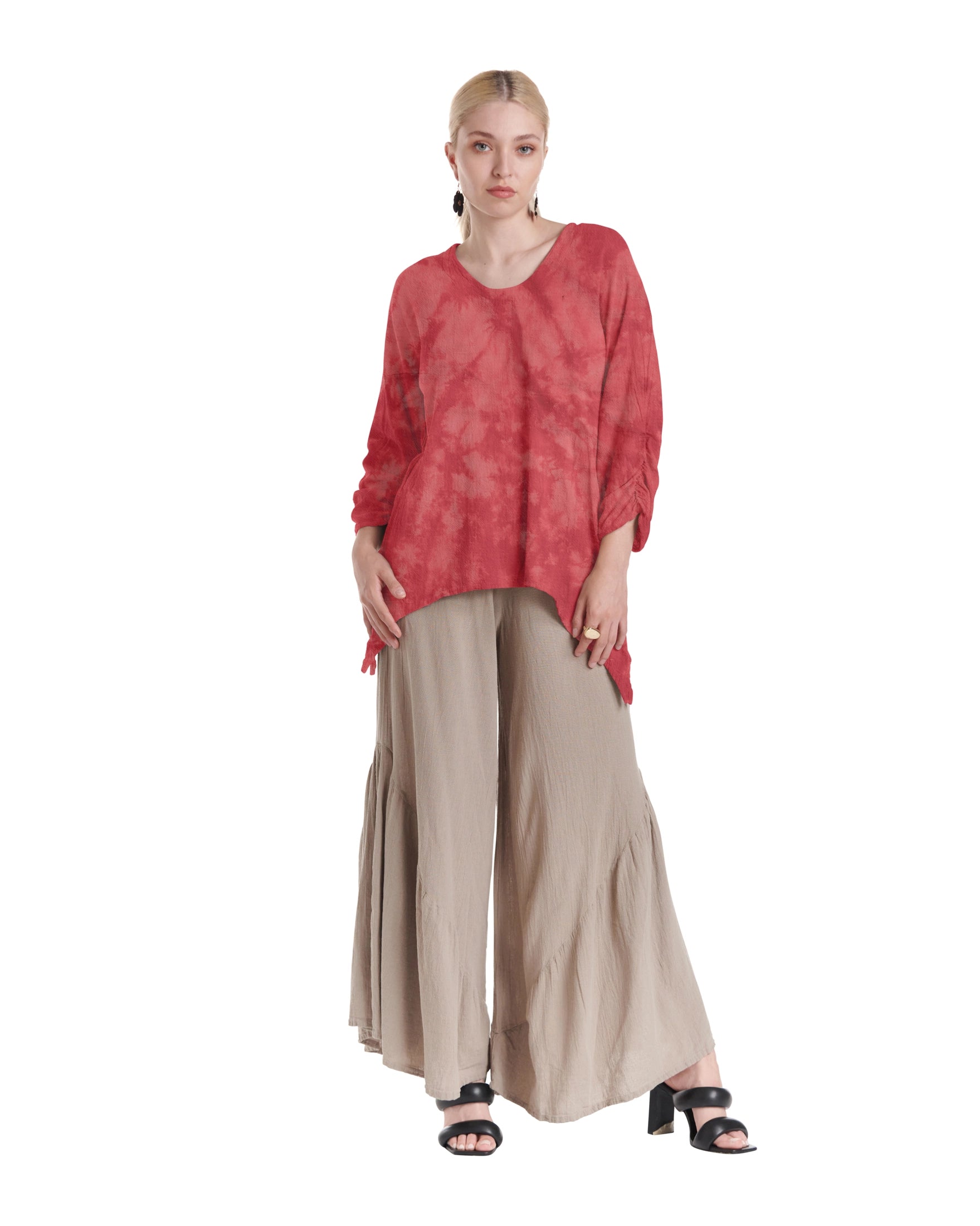 Arty Cotton Gauze Blouse-Oh My Gauze