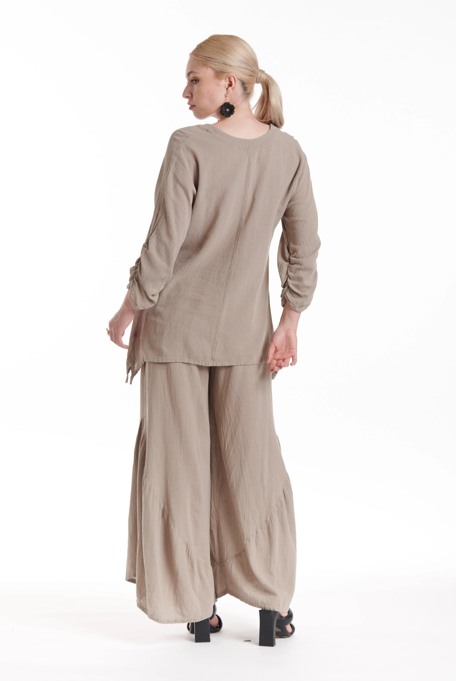 Arty Cotton Gauze Blouse-Oh My Gauze