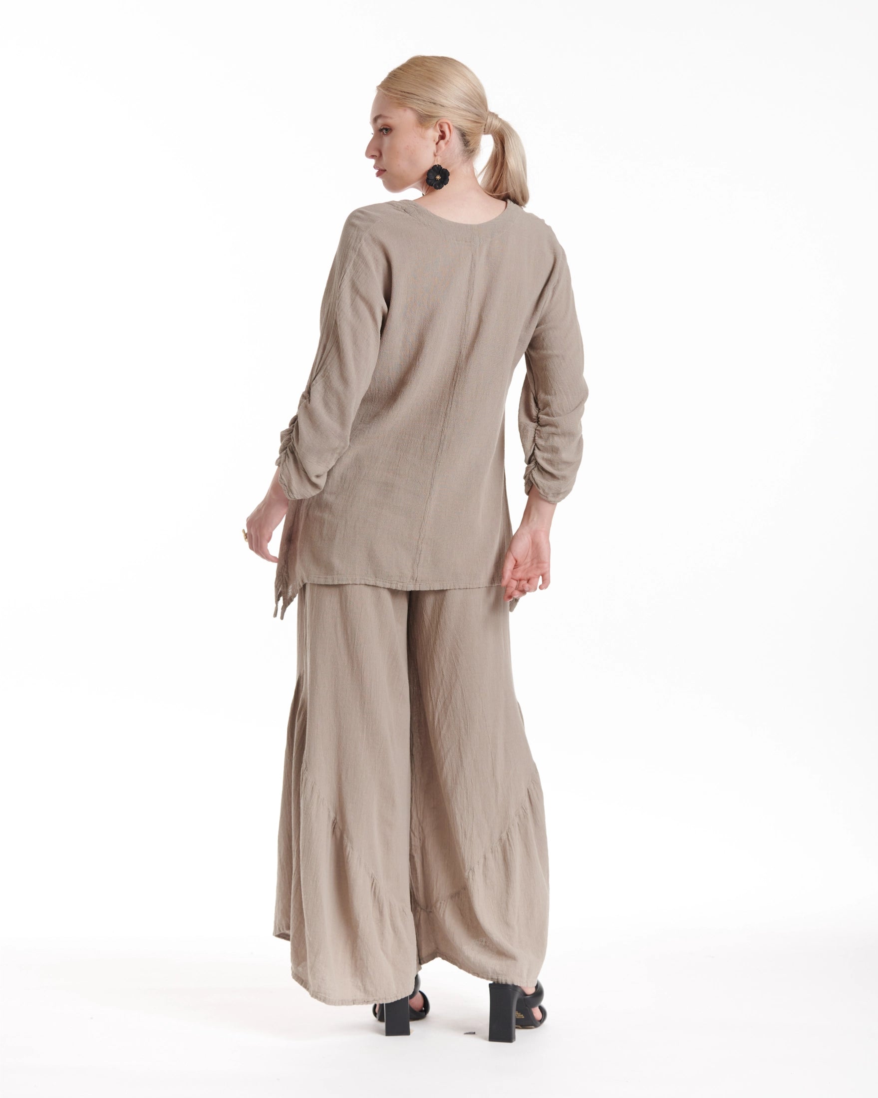 Arty Cotton Gauze Blouse-Oh My Gauze