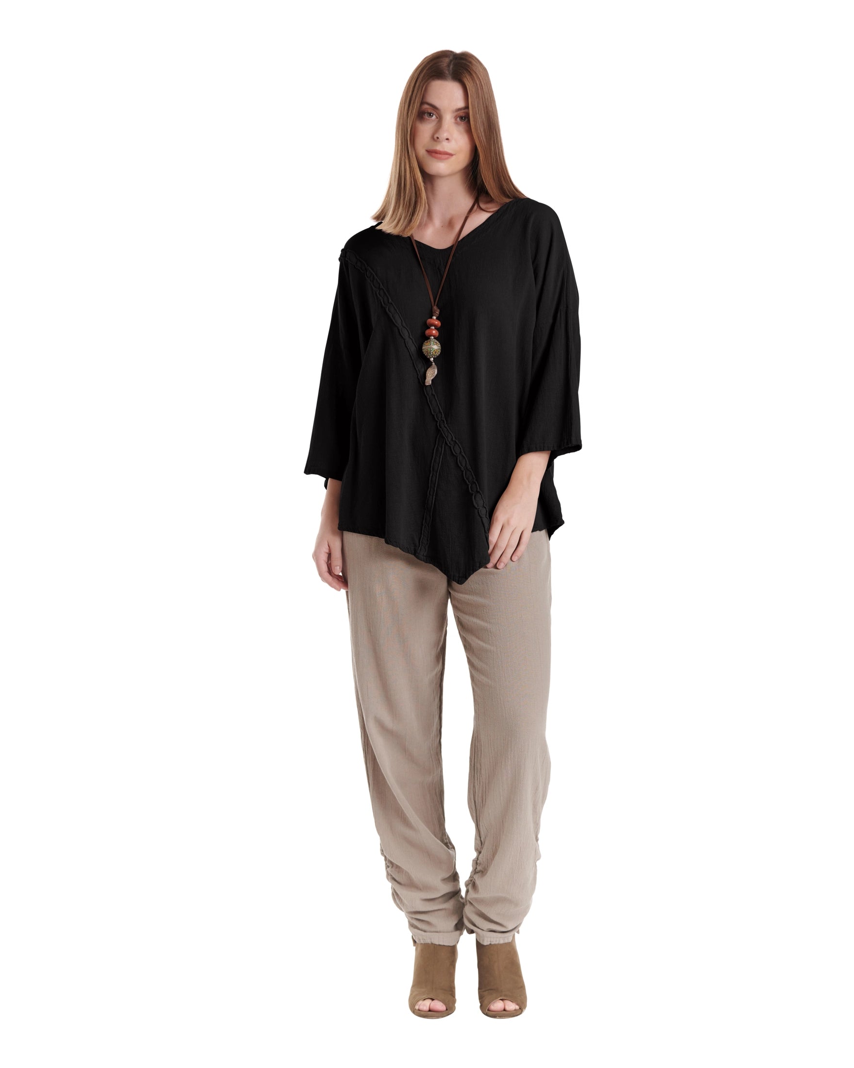 Aruba Cotton Gauze Blouse-Oh My Gauze