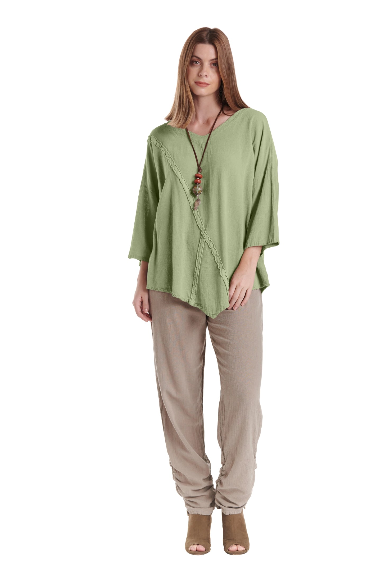 Aruba Cotton Gauze Blouse-Oh My Gauze