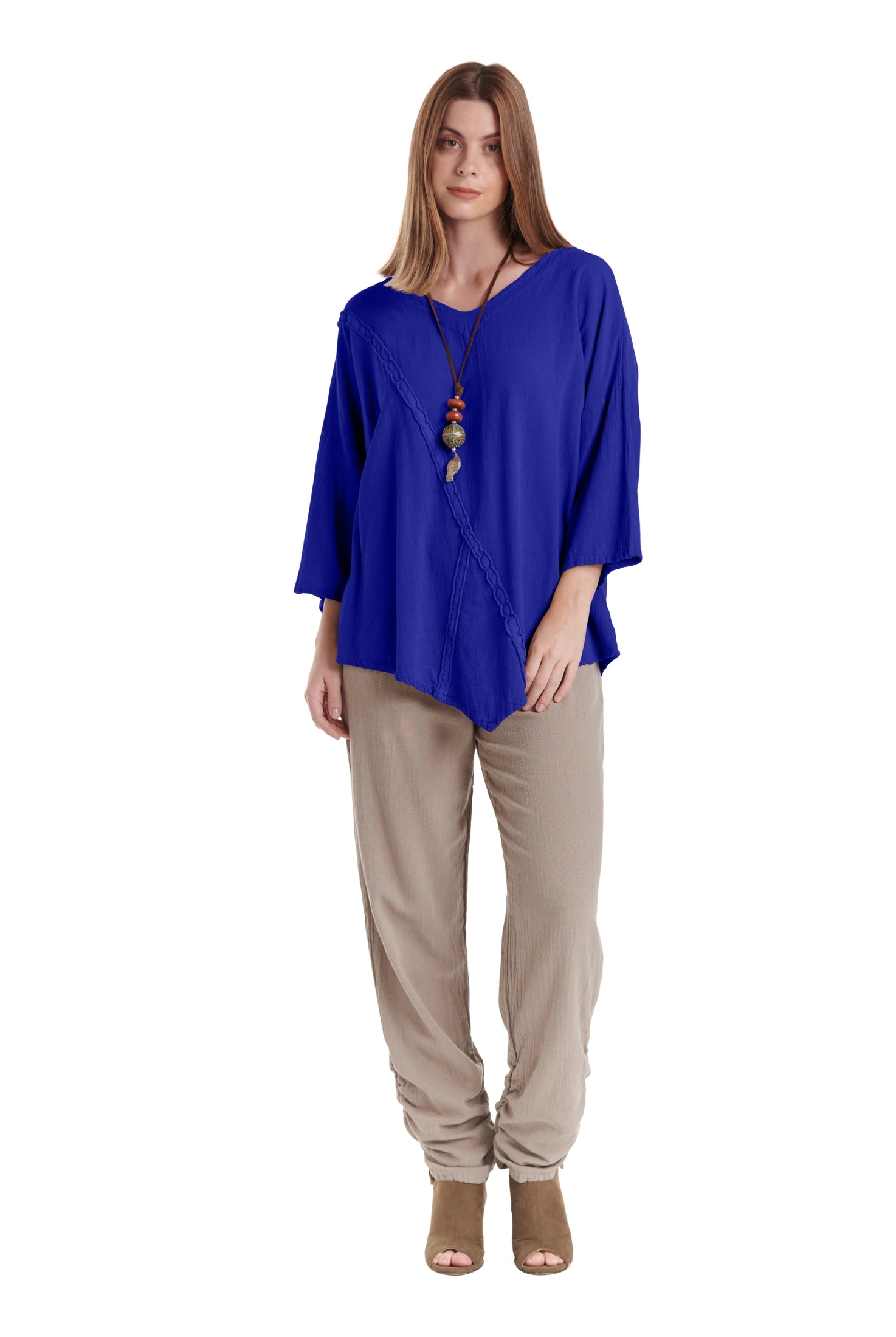 Aruba Cotton Gauze Blouse-Oh My Gauze