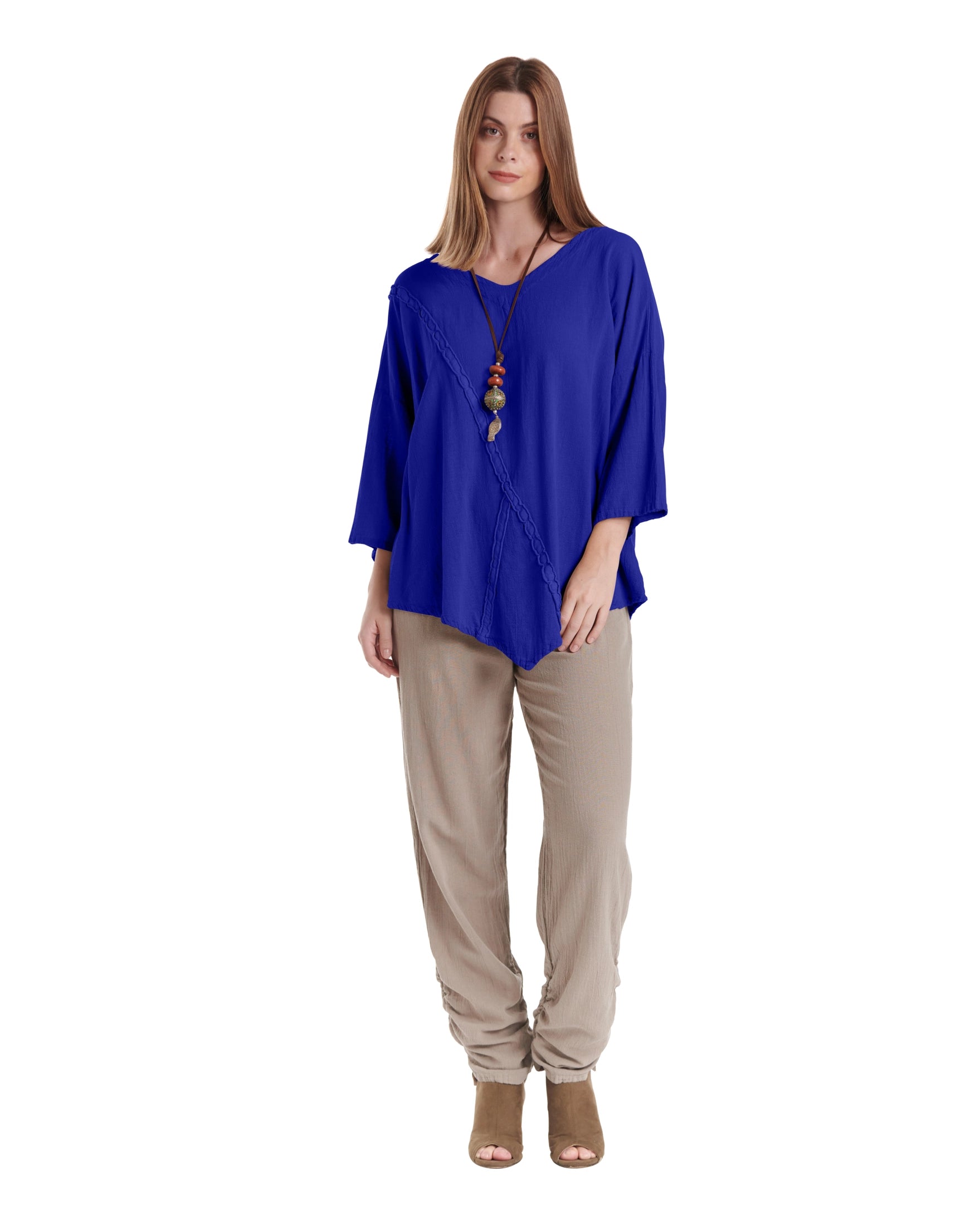 Aruba Cotton Gauze Blouse-Oh My Gauze