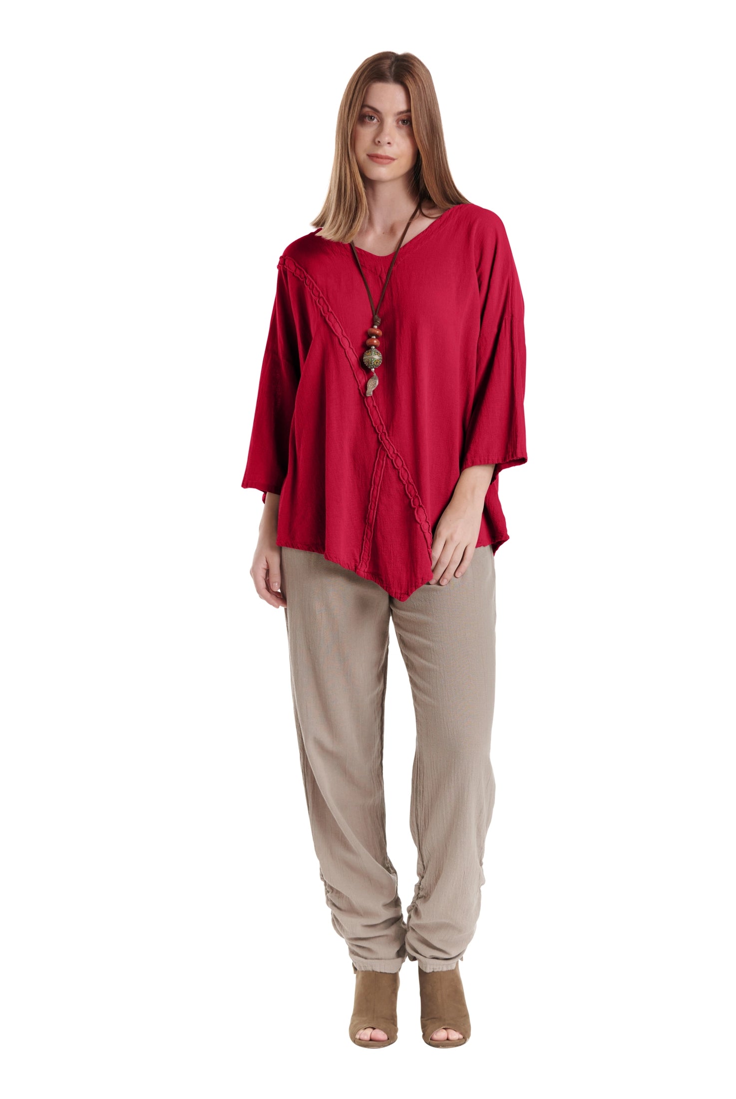 Aruba Cotton Gauze Blouse-Oh My Gauze
