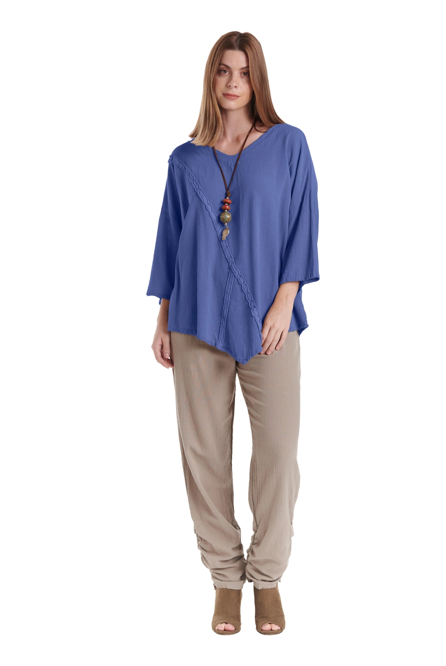 Aruba Cotton Gauze Blouse-Oh My Gauze