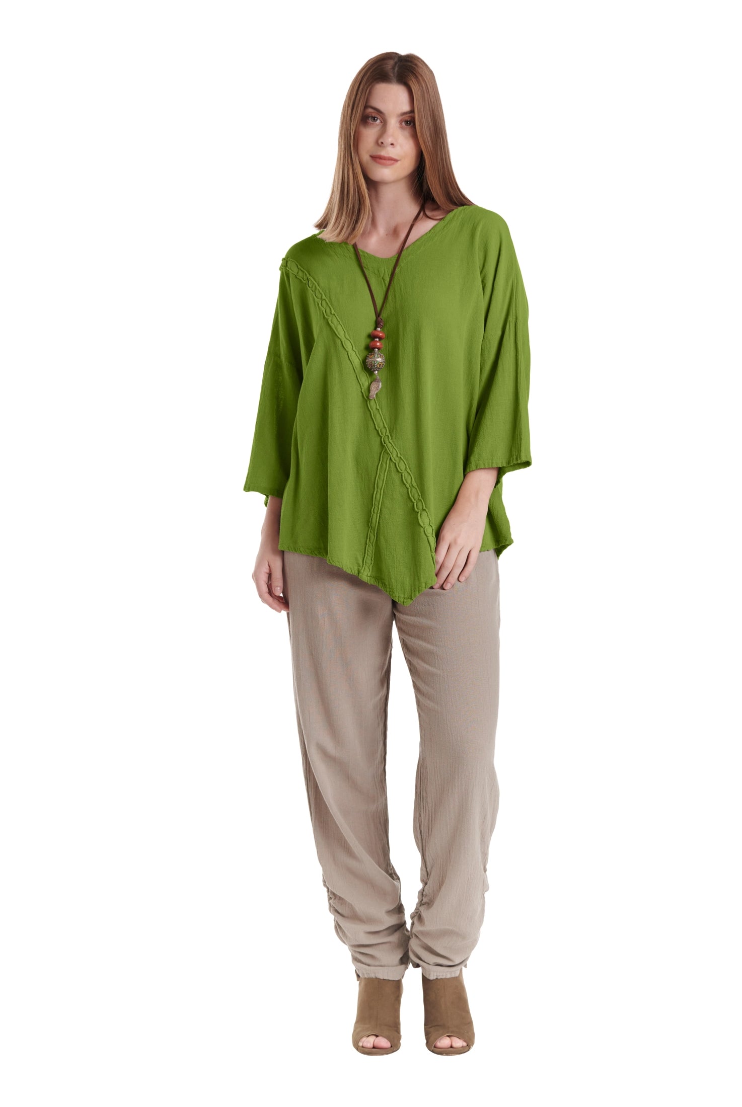 Aruba Cotton Gauze Blouse-Oh My Gauze