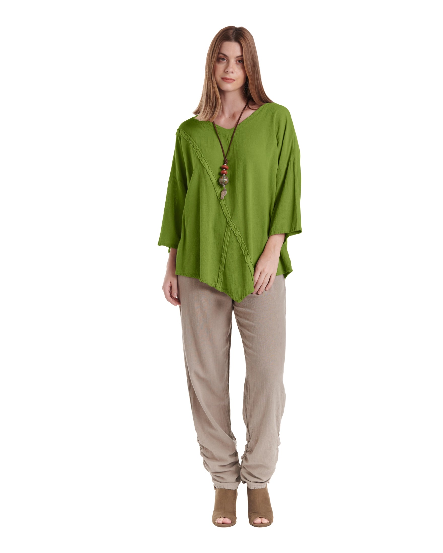 Aruba Cotton Gauze Blouse-Oh My Gauze