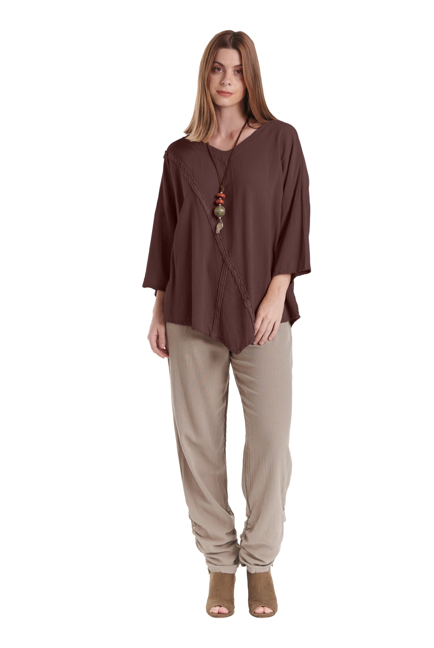 Aruba Cotton Gauze Blouse-Oh My Gauze