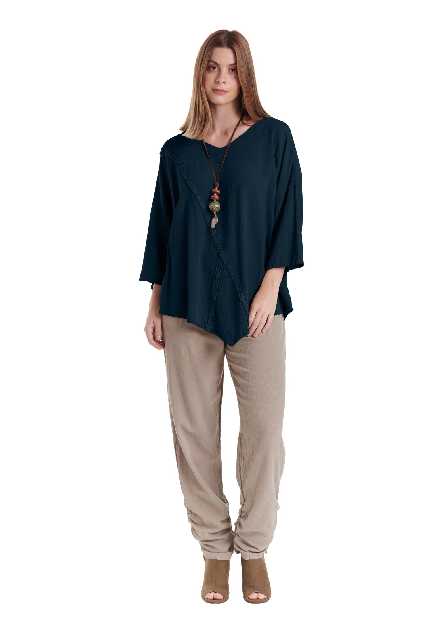 Aruba Cotton Gauze Blouse-Oh My Gauze