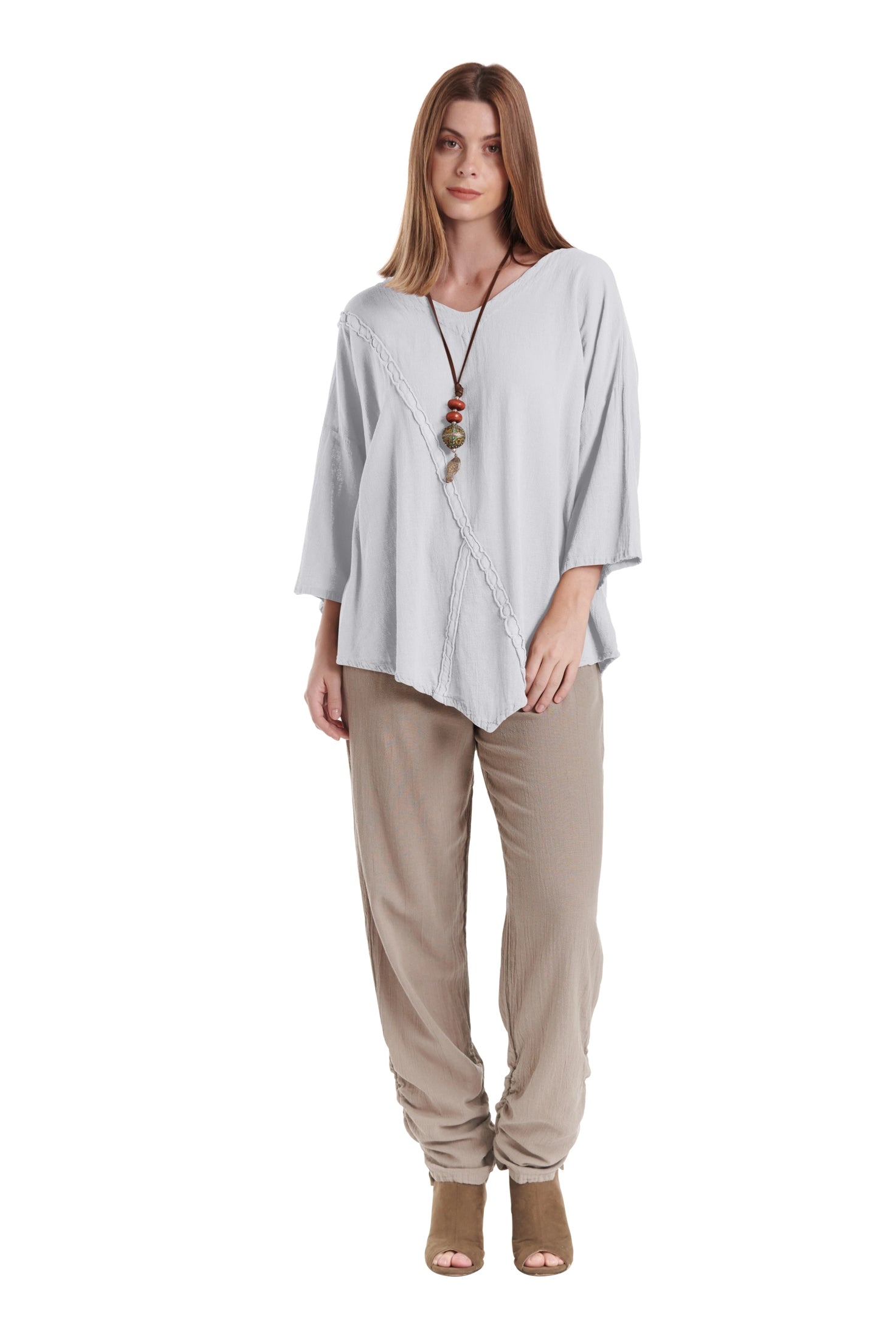 Aruba Cotton Gauze Blouse-Oh My Gauze
