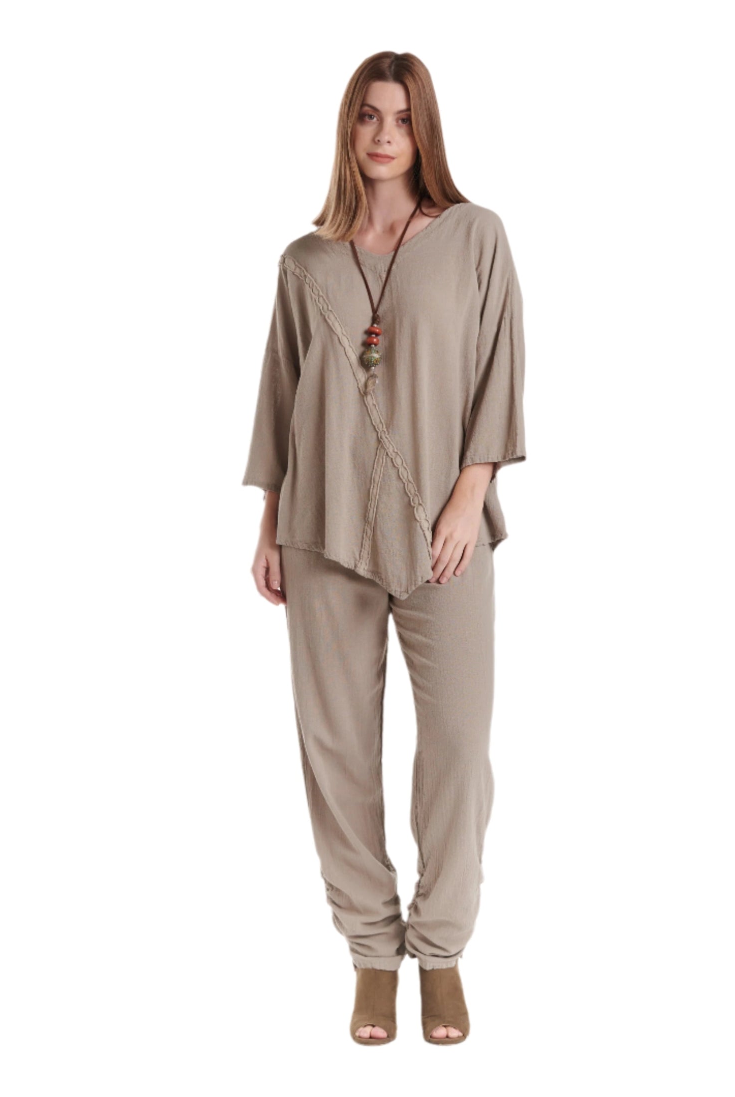 Aruba Cotton Gauze Blouse-Oh My Gauze