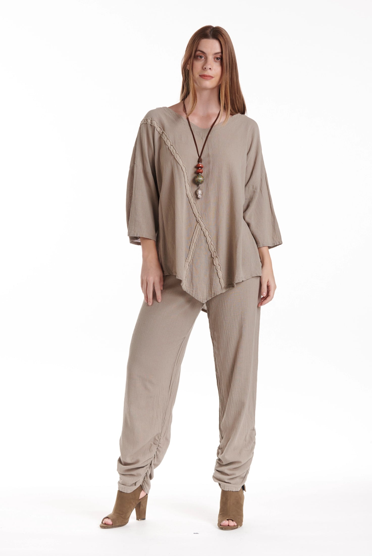 Aruba Cotton Gauze Blouse-Oh My Gauze