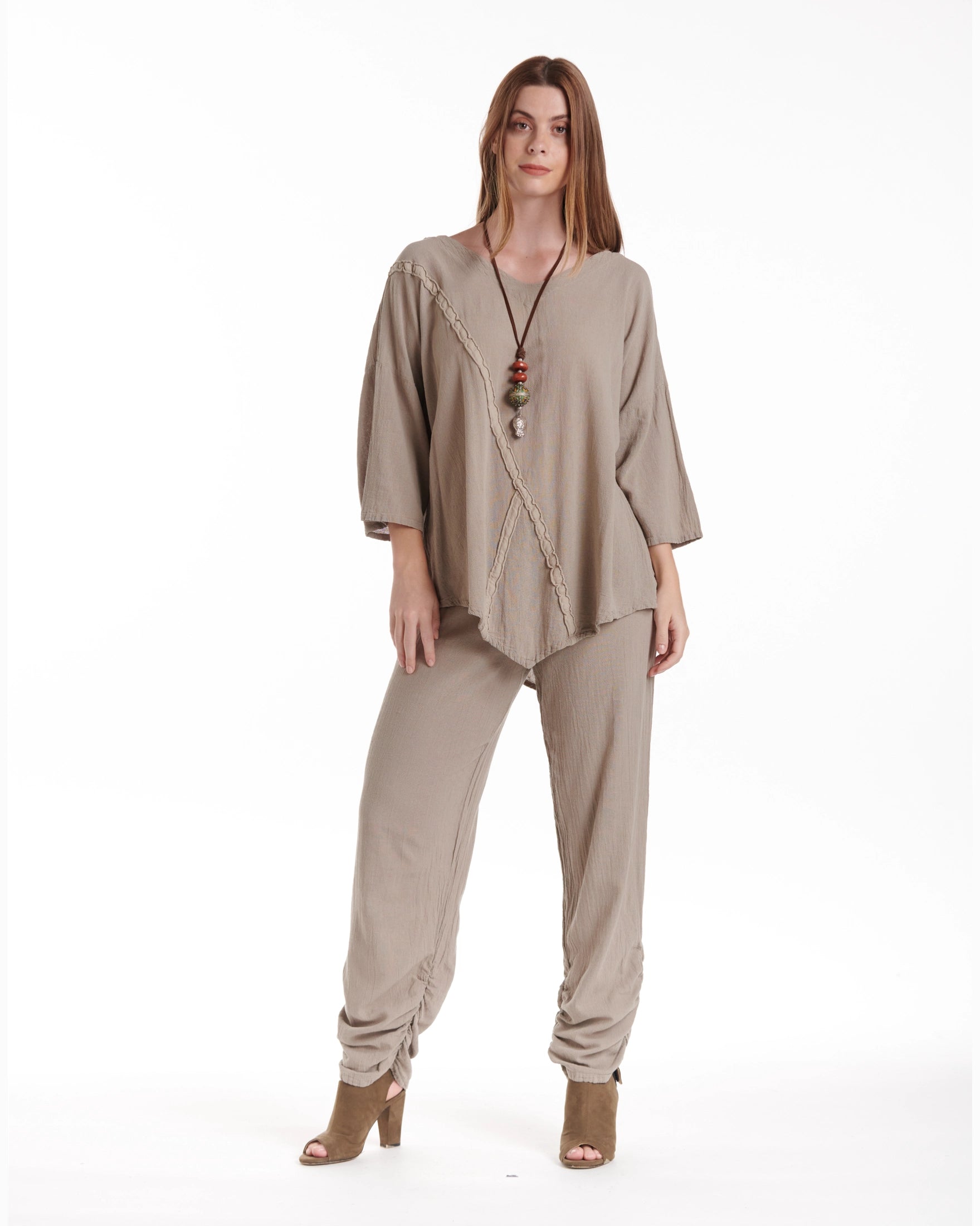 Aruba Cotton Gauze Blouse-Oh My Gauze