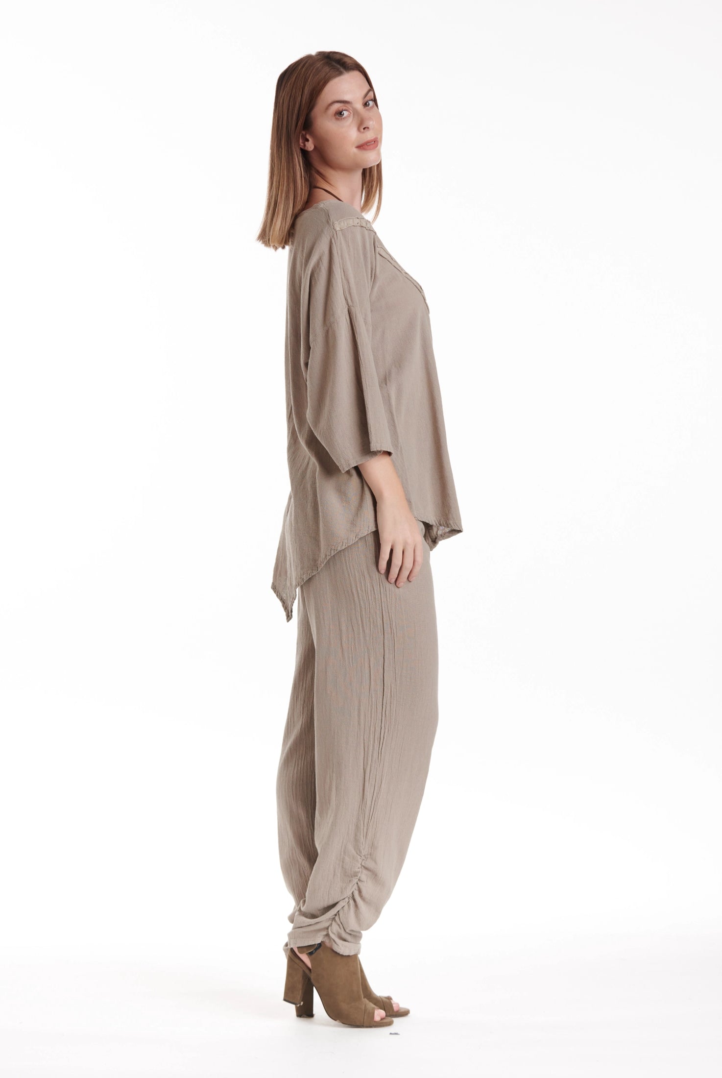 Aruba Cotton Gauze Blouse-Oh My Gauze