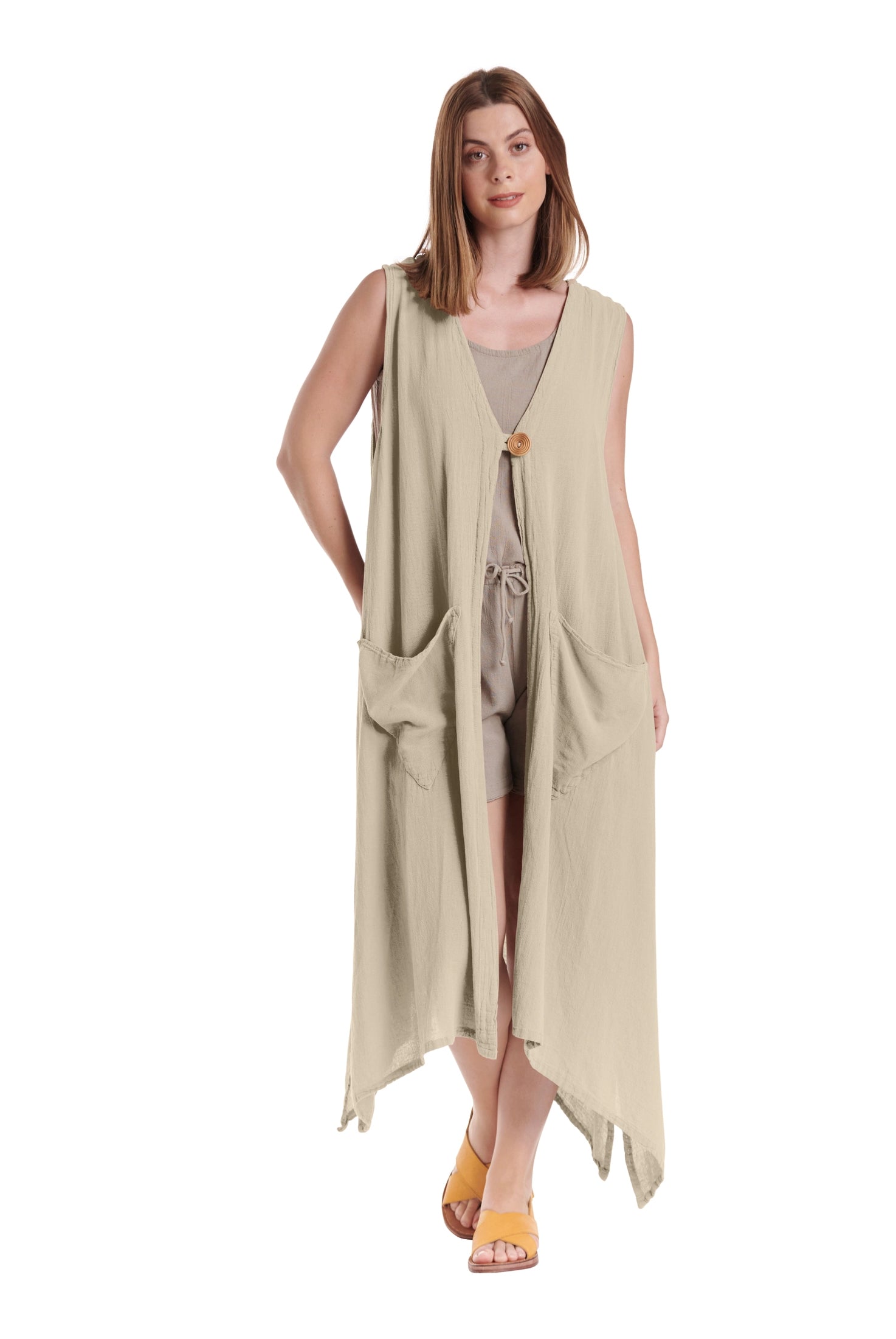 Aspen Vest-Oh My Gauze