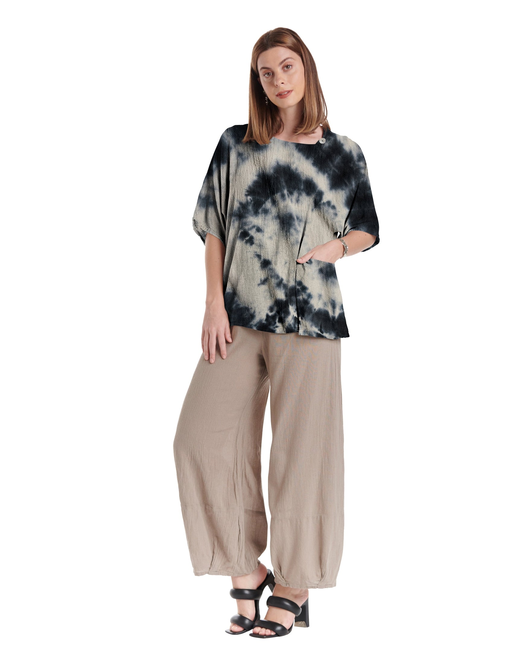 Athena Cotton Gauze Blouse-Oh My Gauze