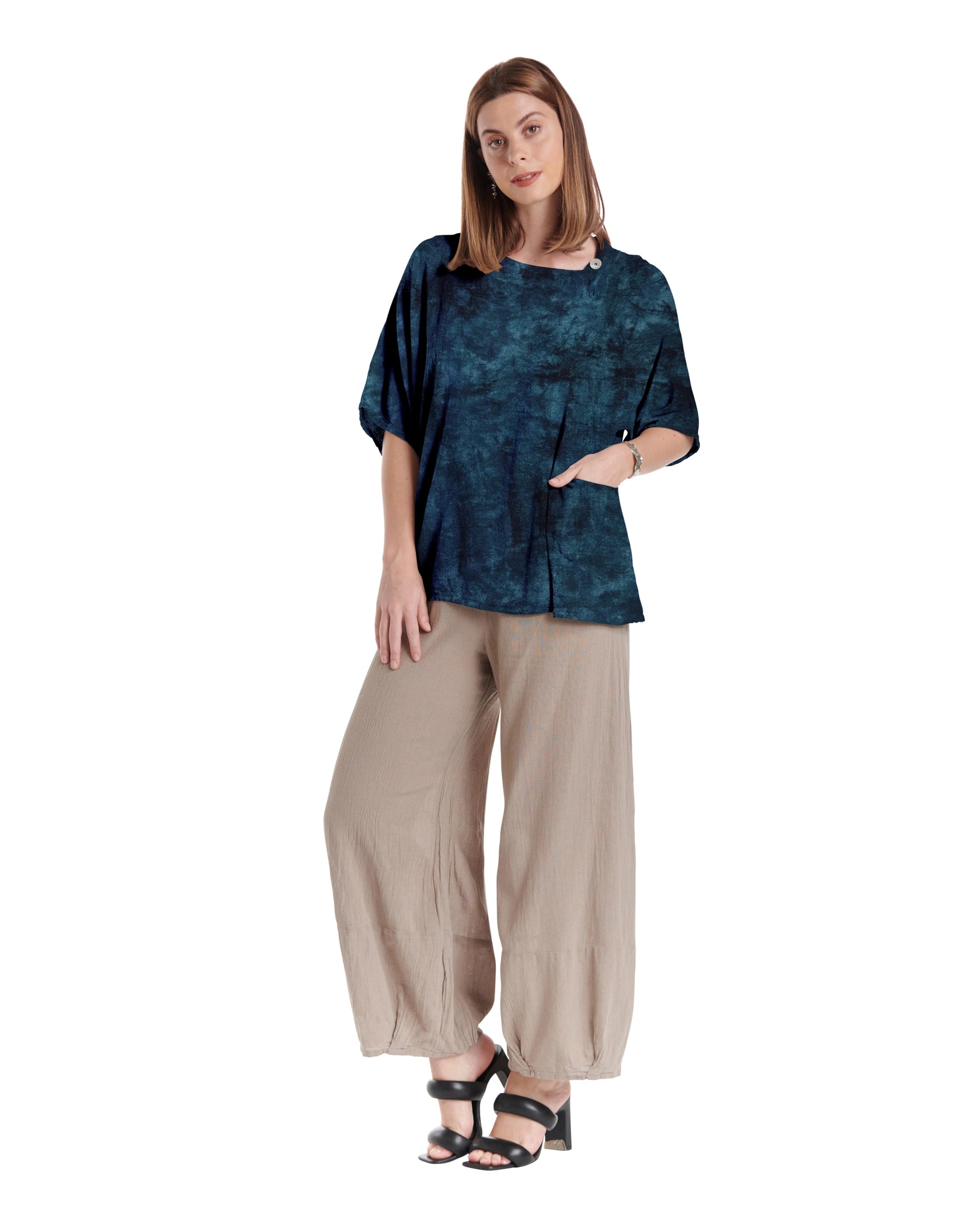 Athena Cotton Gauze Blouse-Oh My Gauze