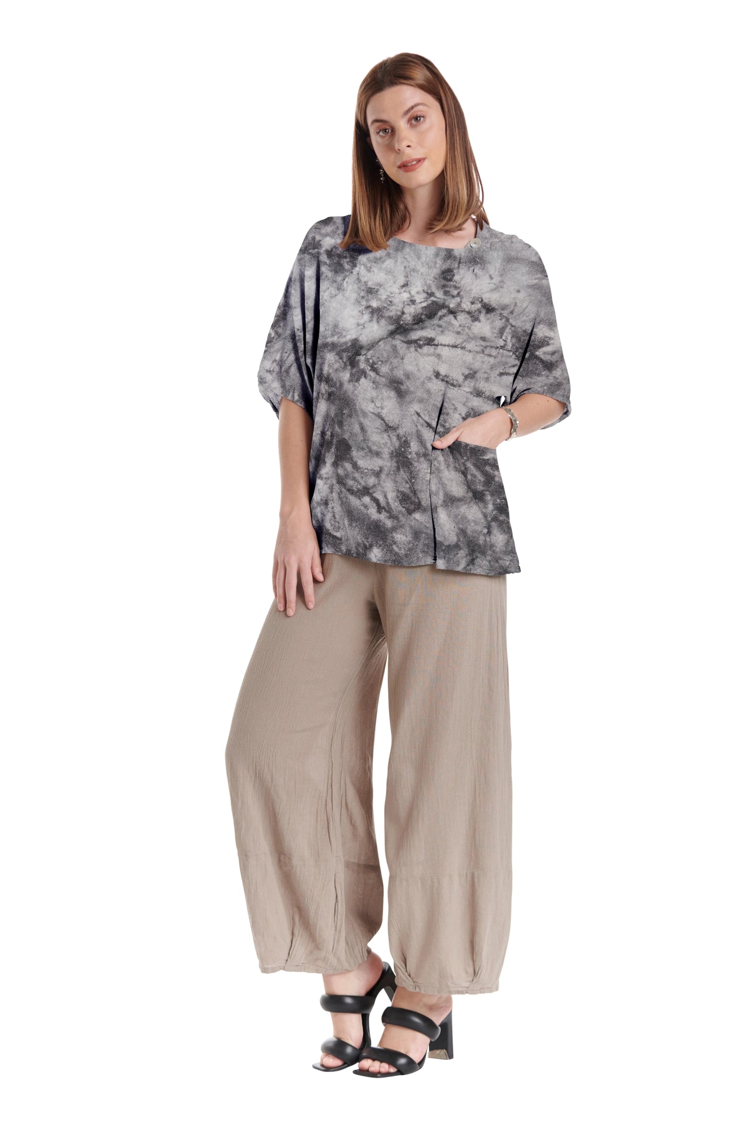 Athena Cotton Gauze Blouse-Oh My Gauze