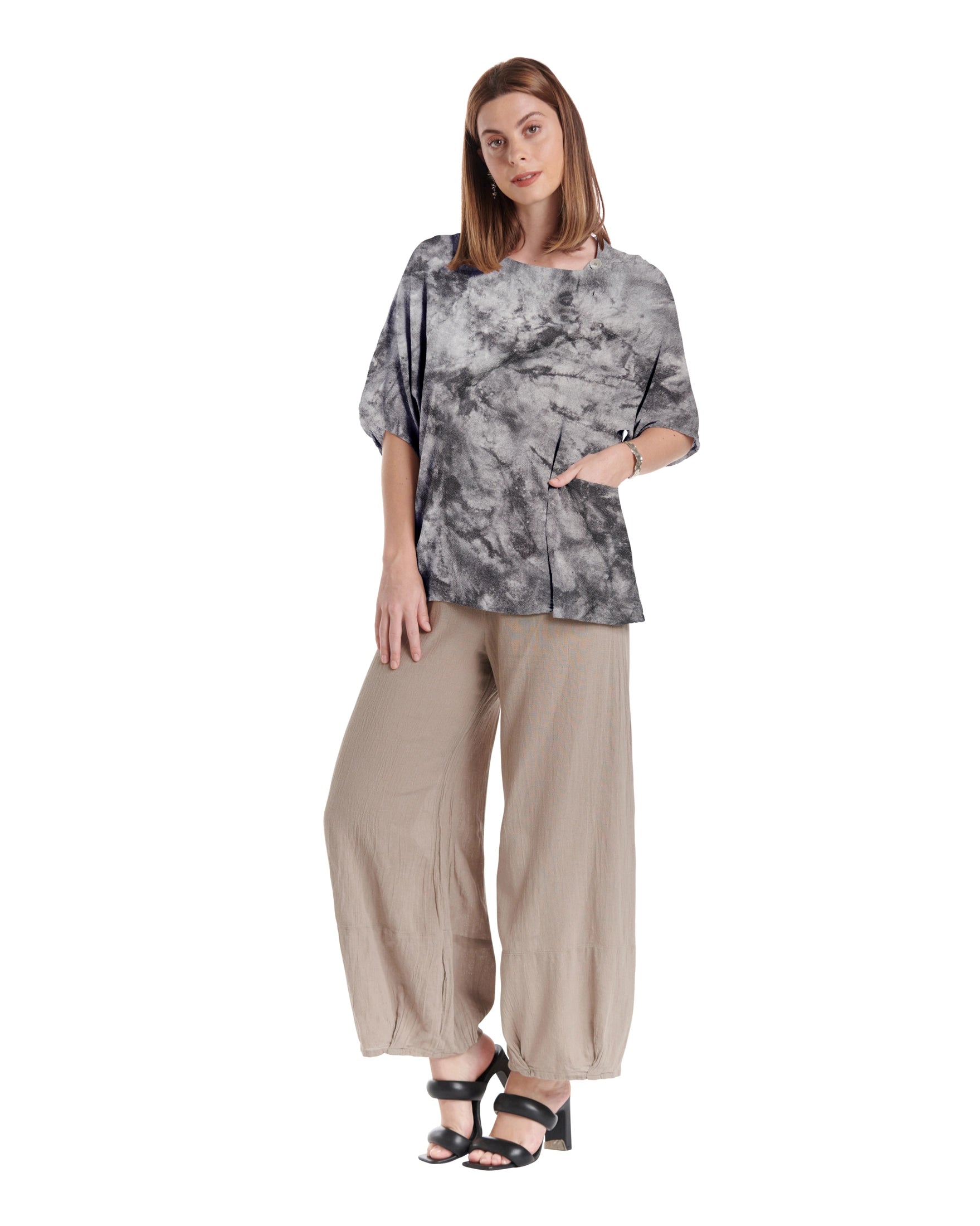 Athena Cotton Gauze Blouse-Oh My Gauze