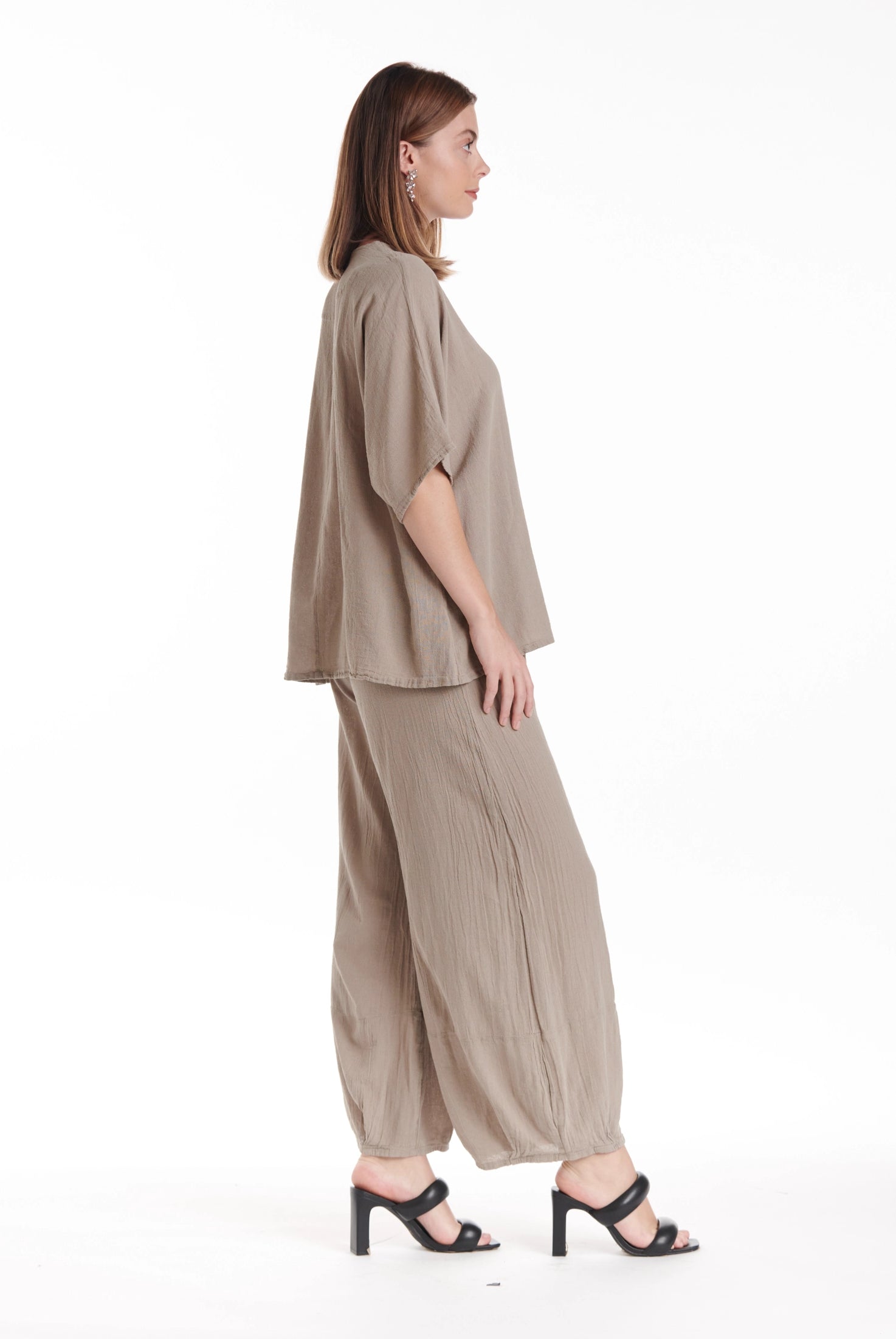 Athena Cotton Gauze Blouse-Oh My Gauze