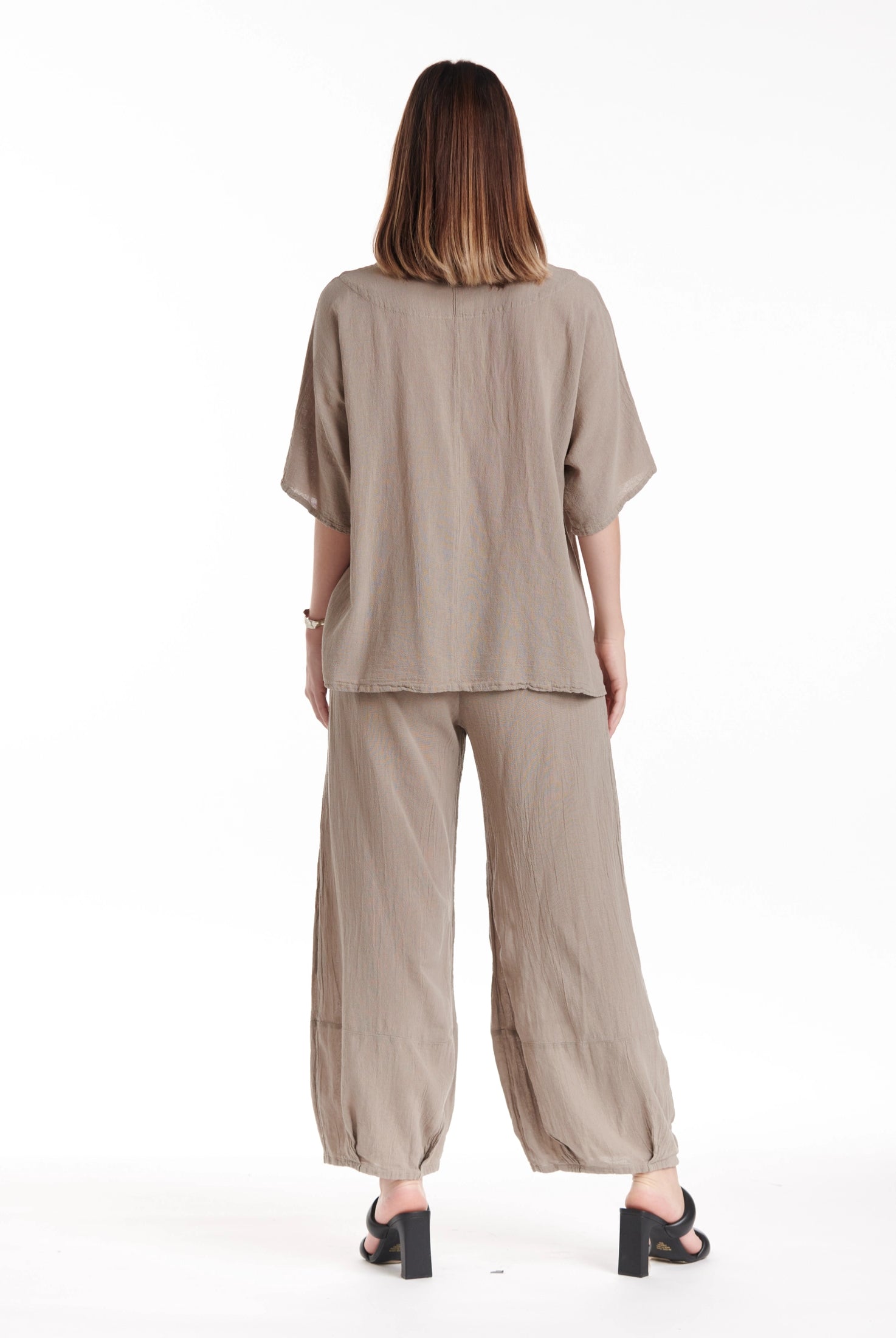 Athena Cotton Gauze Blouse-Oh My Gauze