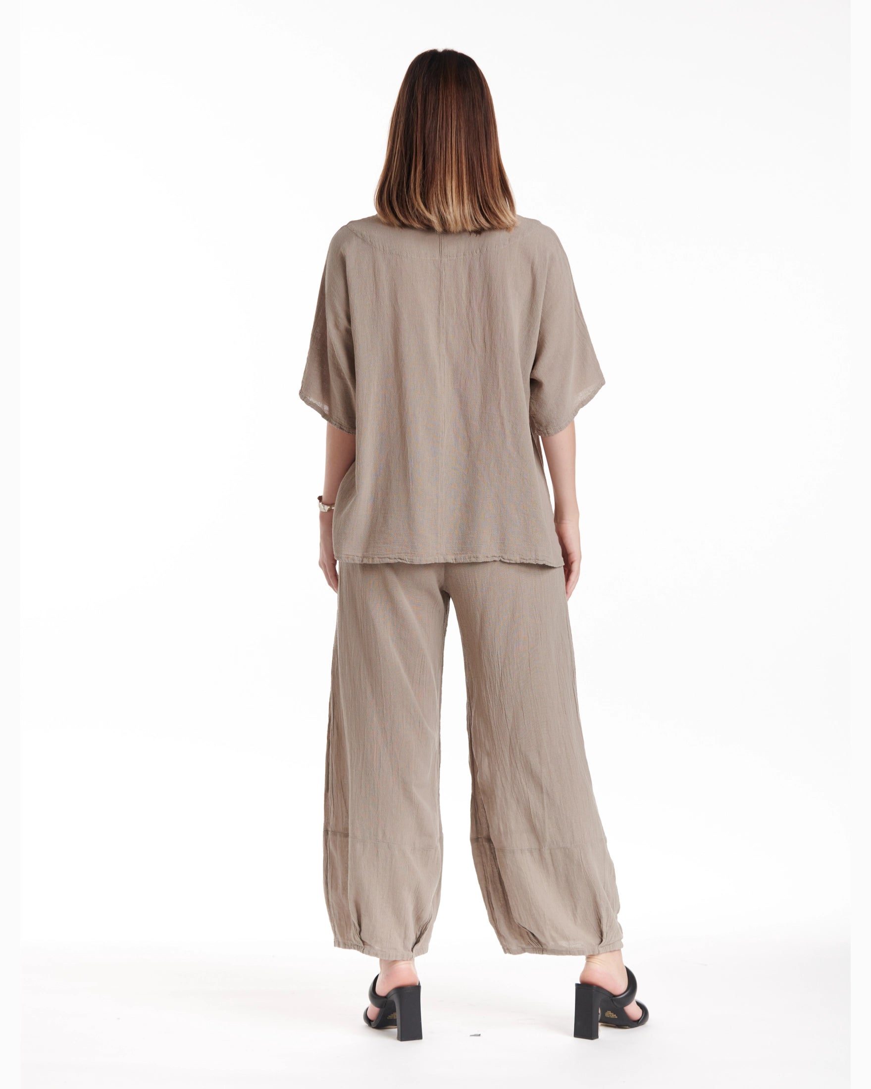 Athena Cotton Gauze Blouse-Oh My Gauze