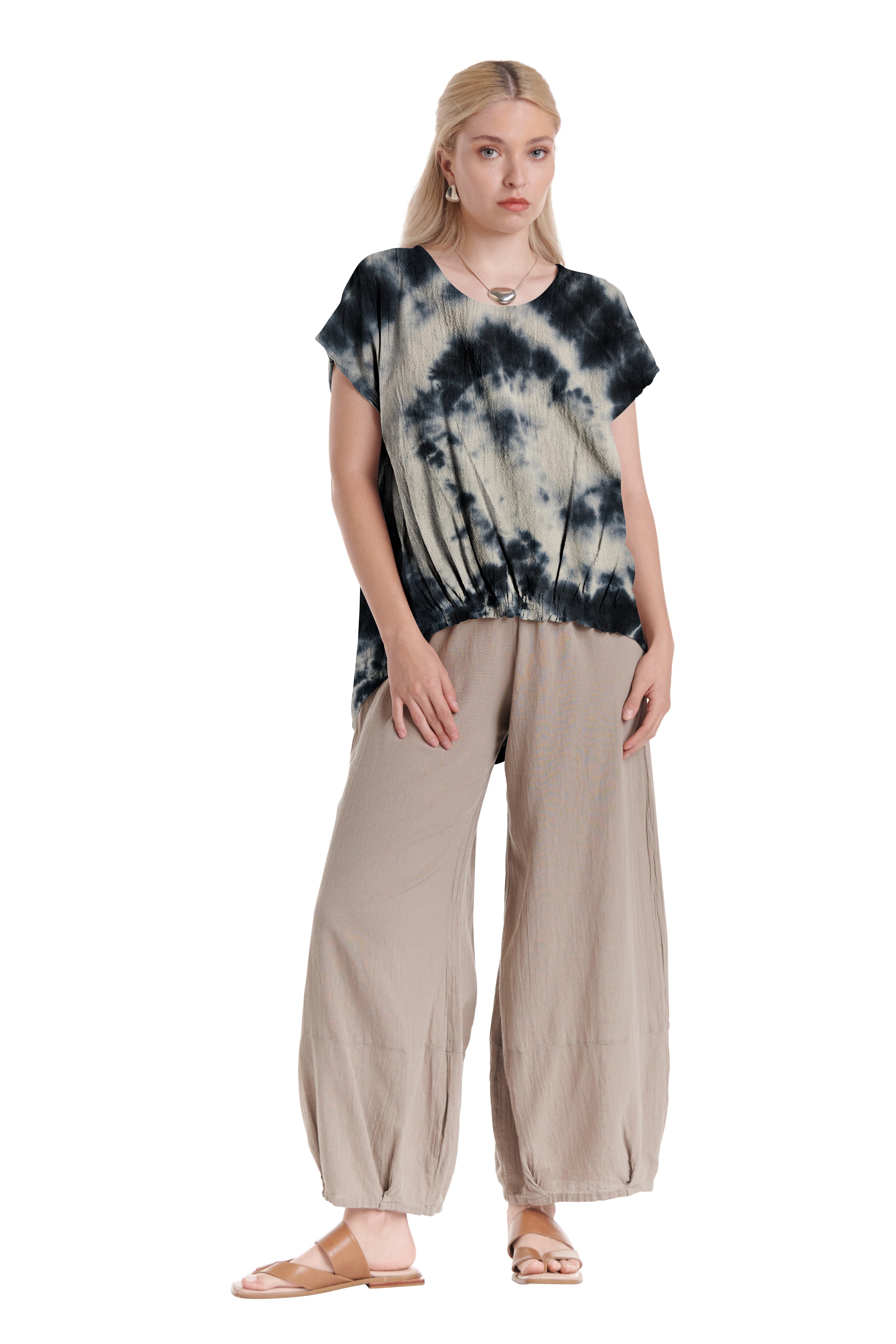 Ava Cotton Gauze Blouse-Oh My Gauze