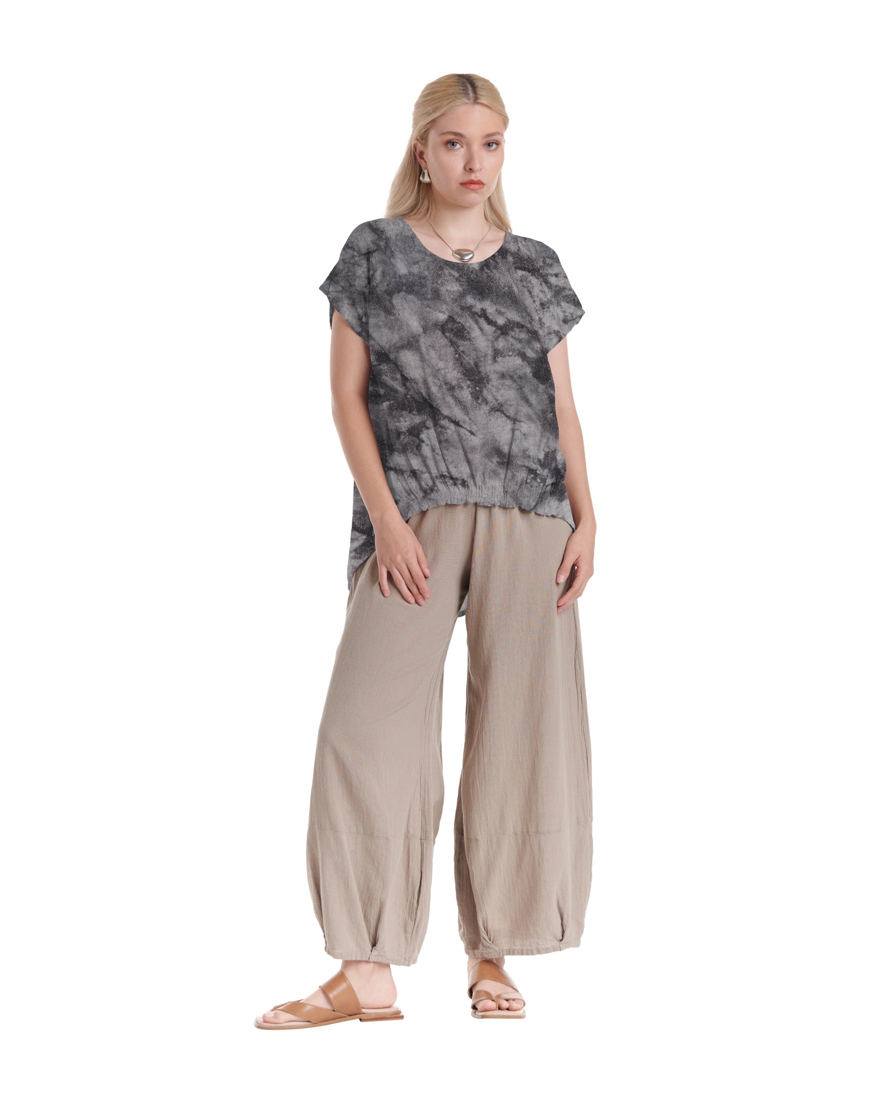 Ava Cotton Gauze Blouse – New Arrival-Oh My Gauze